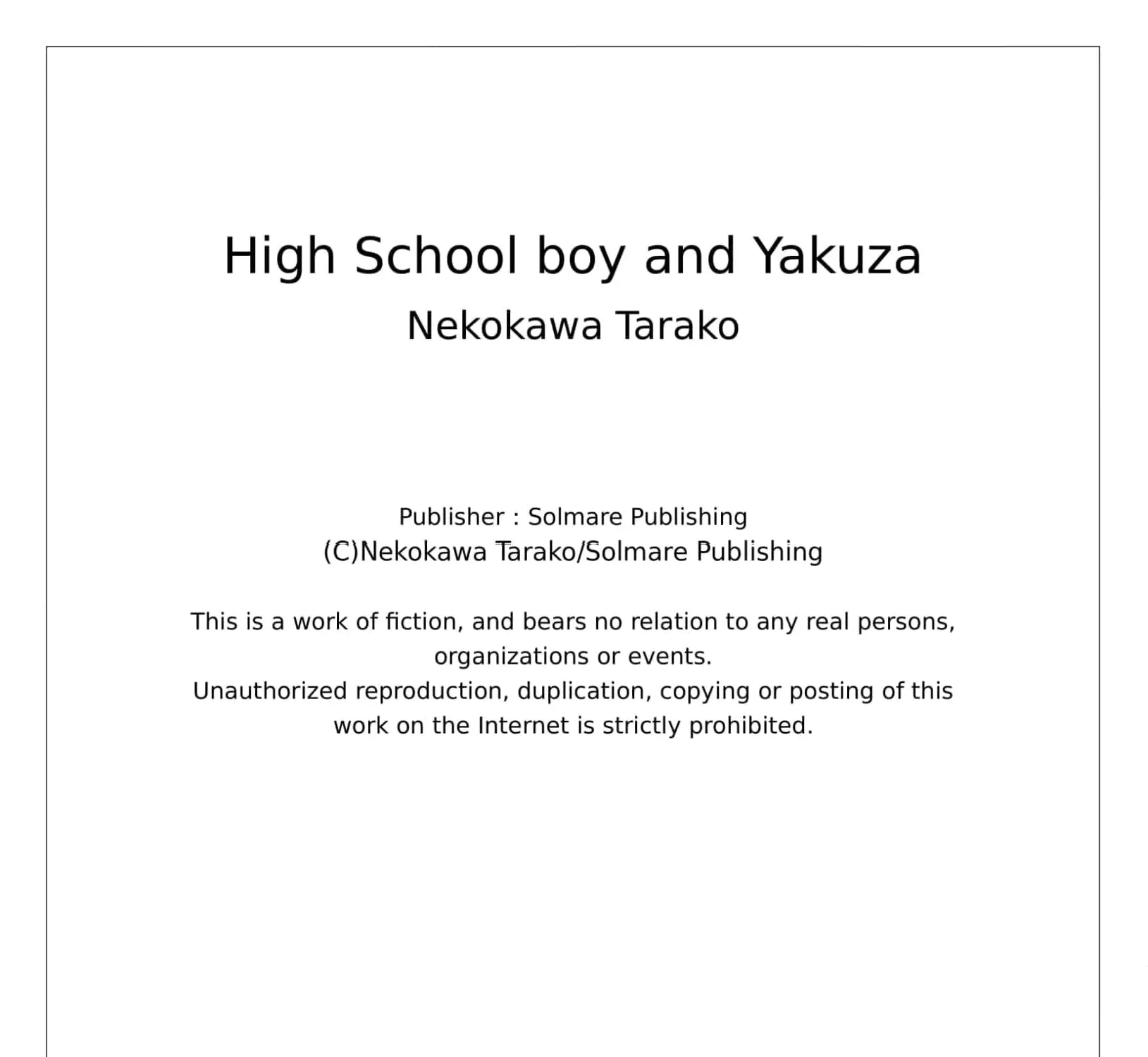 High School boy and Yakuza/Official Chapter 11 page 54 - 