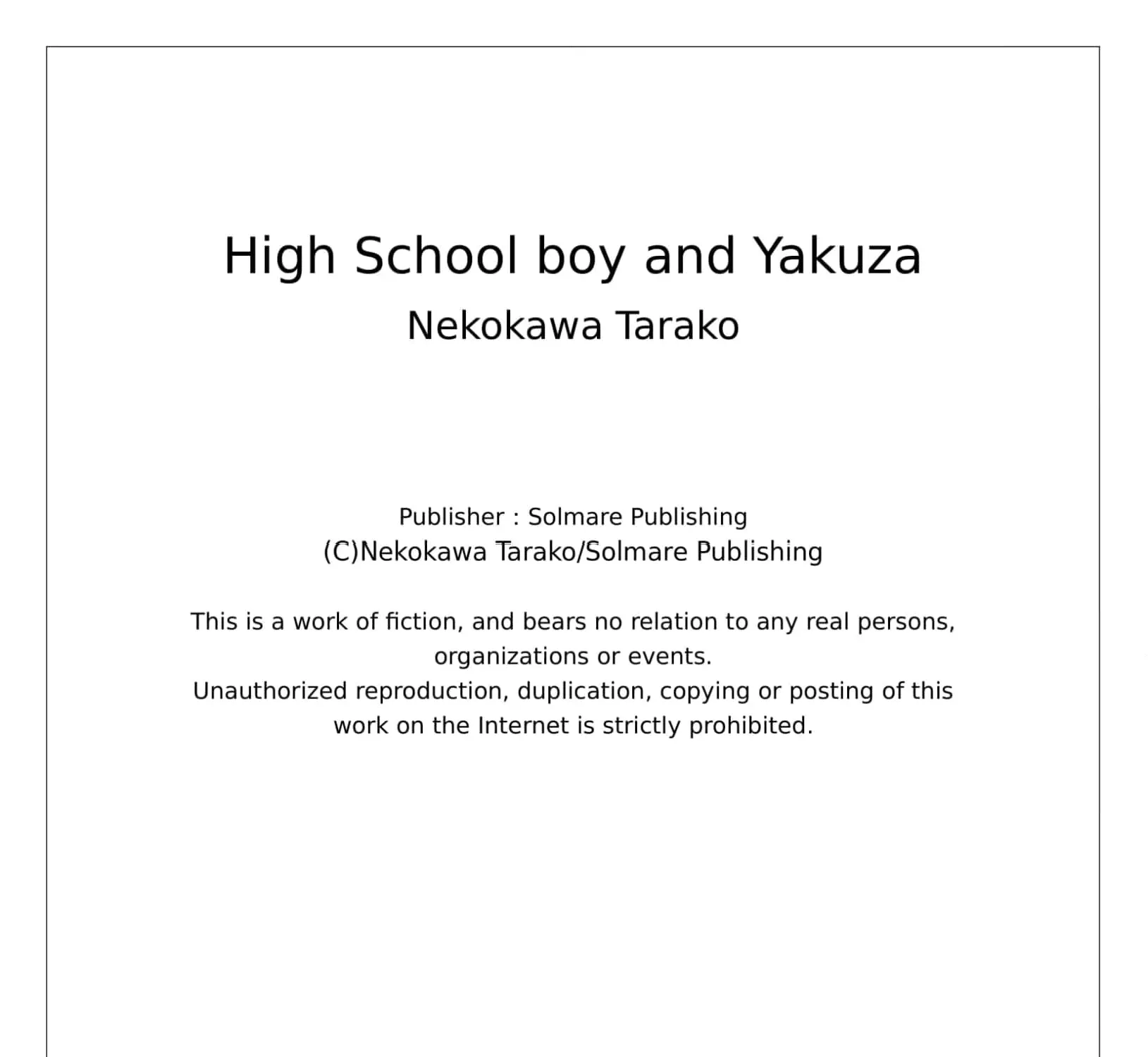 High School boy and Yakuza/Official Chapter 12 page 54 - 