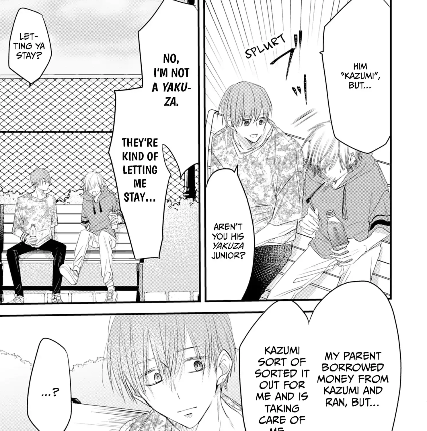 High School boy and Yakuza/Official Chapter 13 page 33 - 