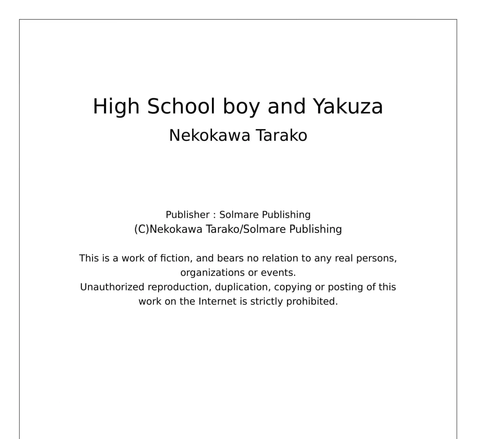 High School boy and Yakuza/Official Chapter 16 page 53 - 