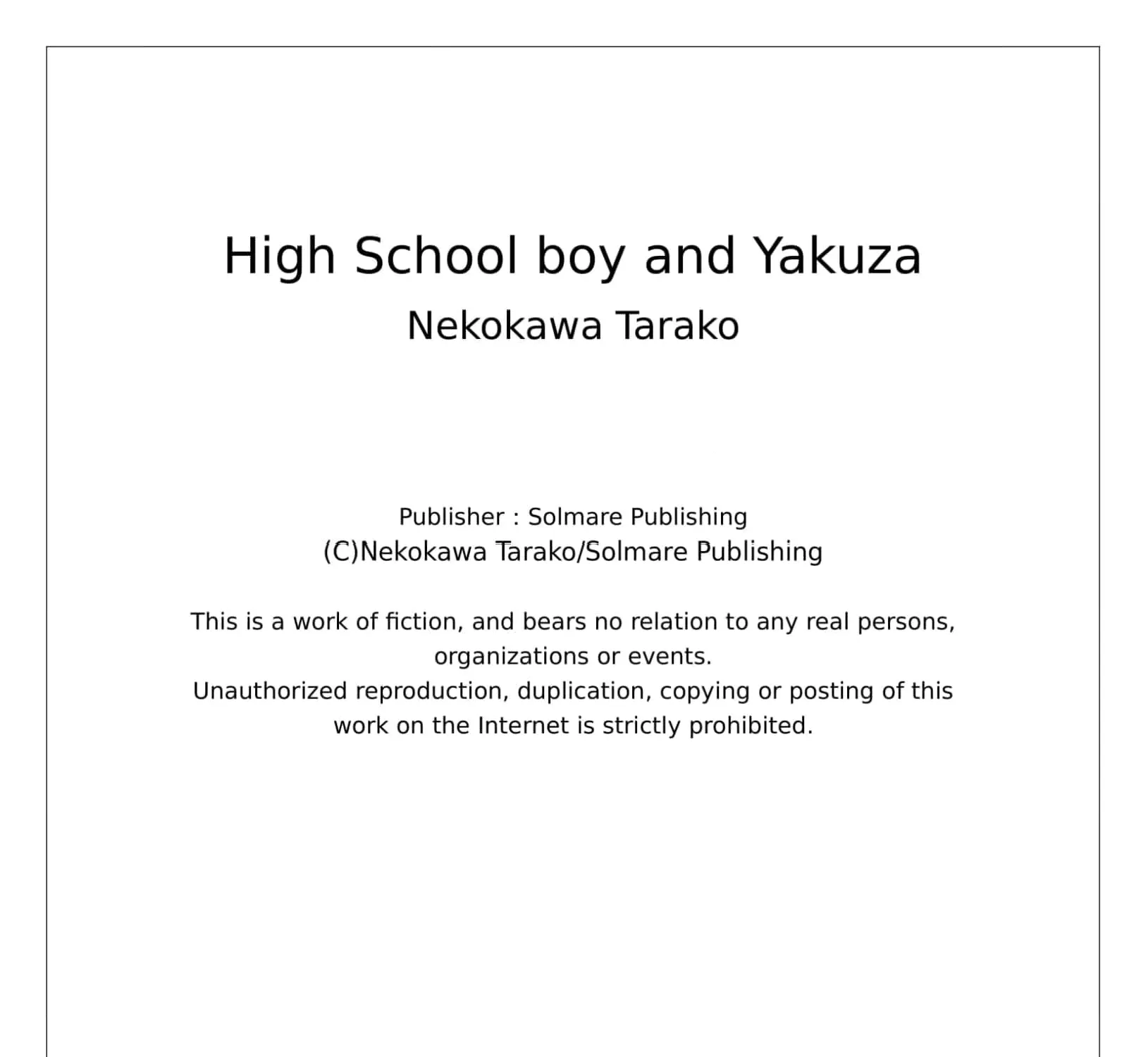 High School boy and Yakuza/Official Chapter 18 page 53 - 