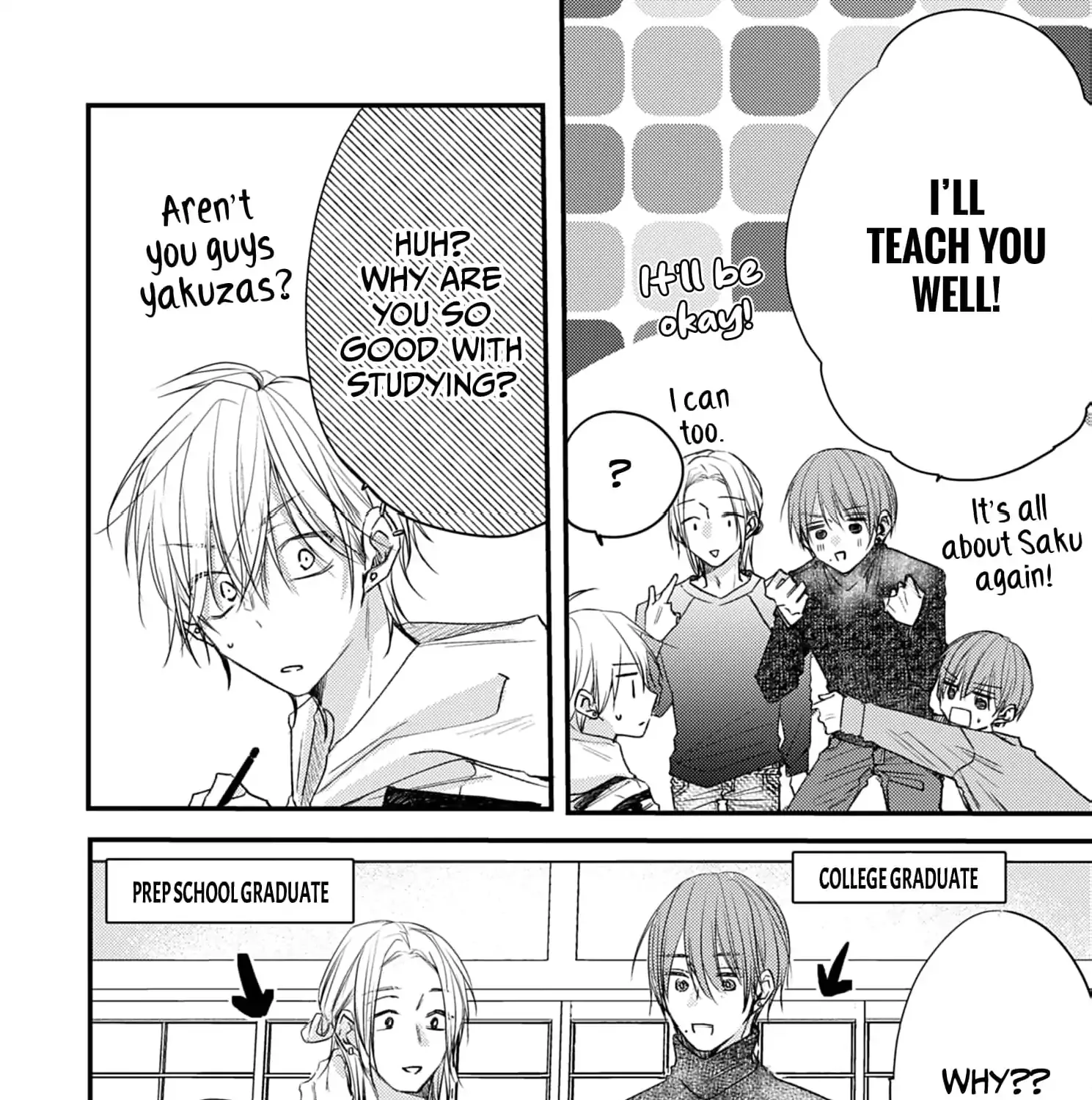 High School boy and Yakuza/Official Chapter 20 page 47 - 