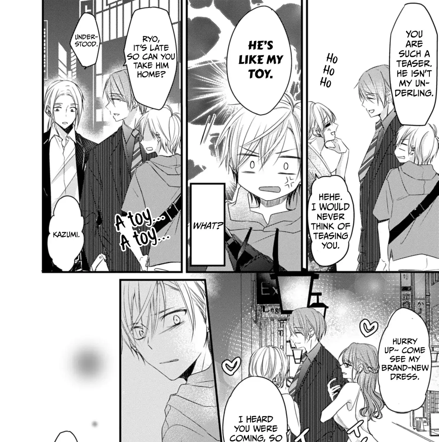 High School boy and Yakuza/Official Chapter 4 page 22 - 