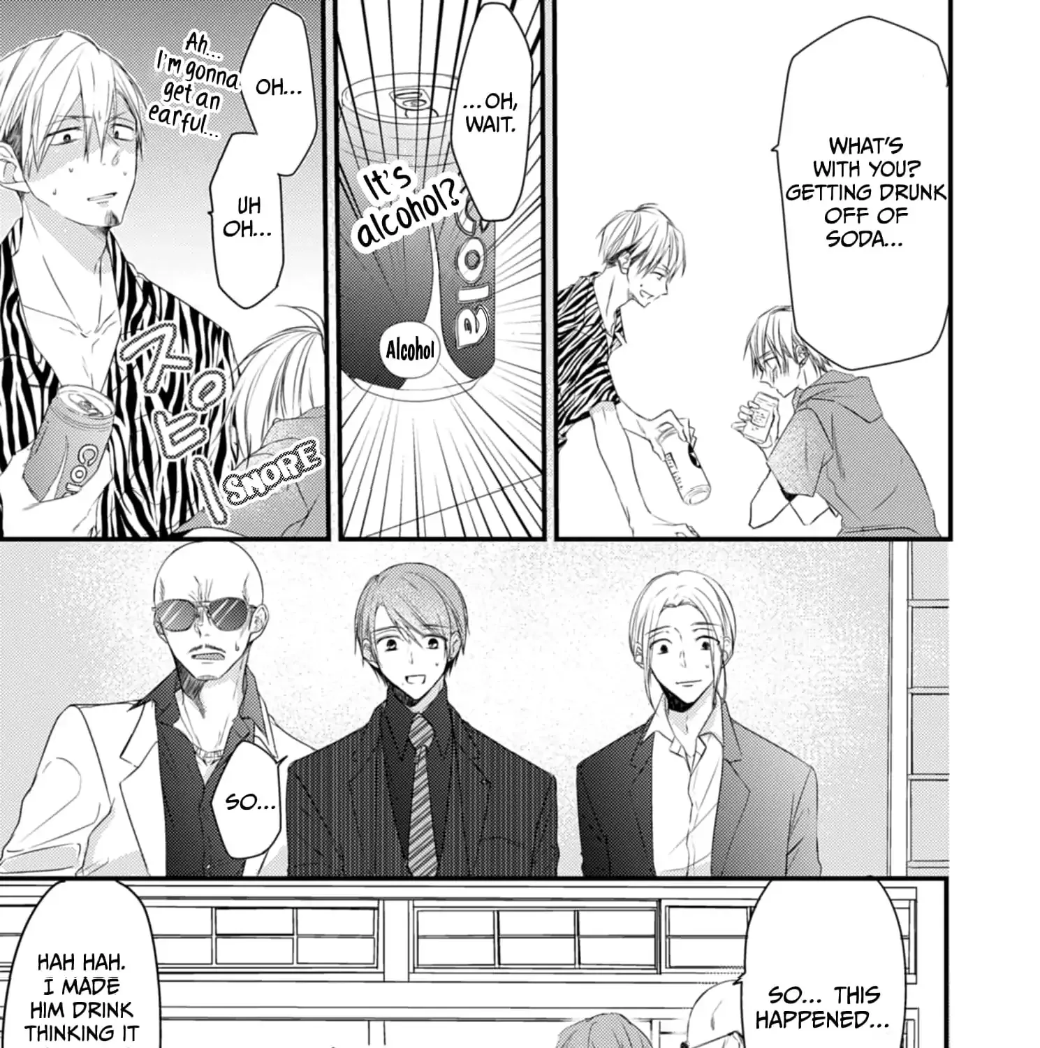 High School boy and Yakuza/Official Chapter 4 page 28 - 