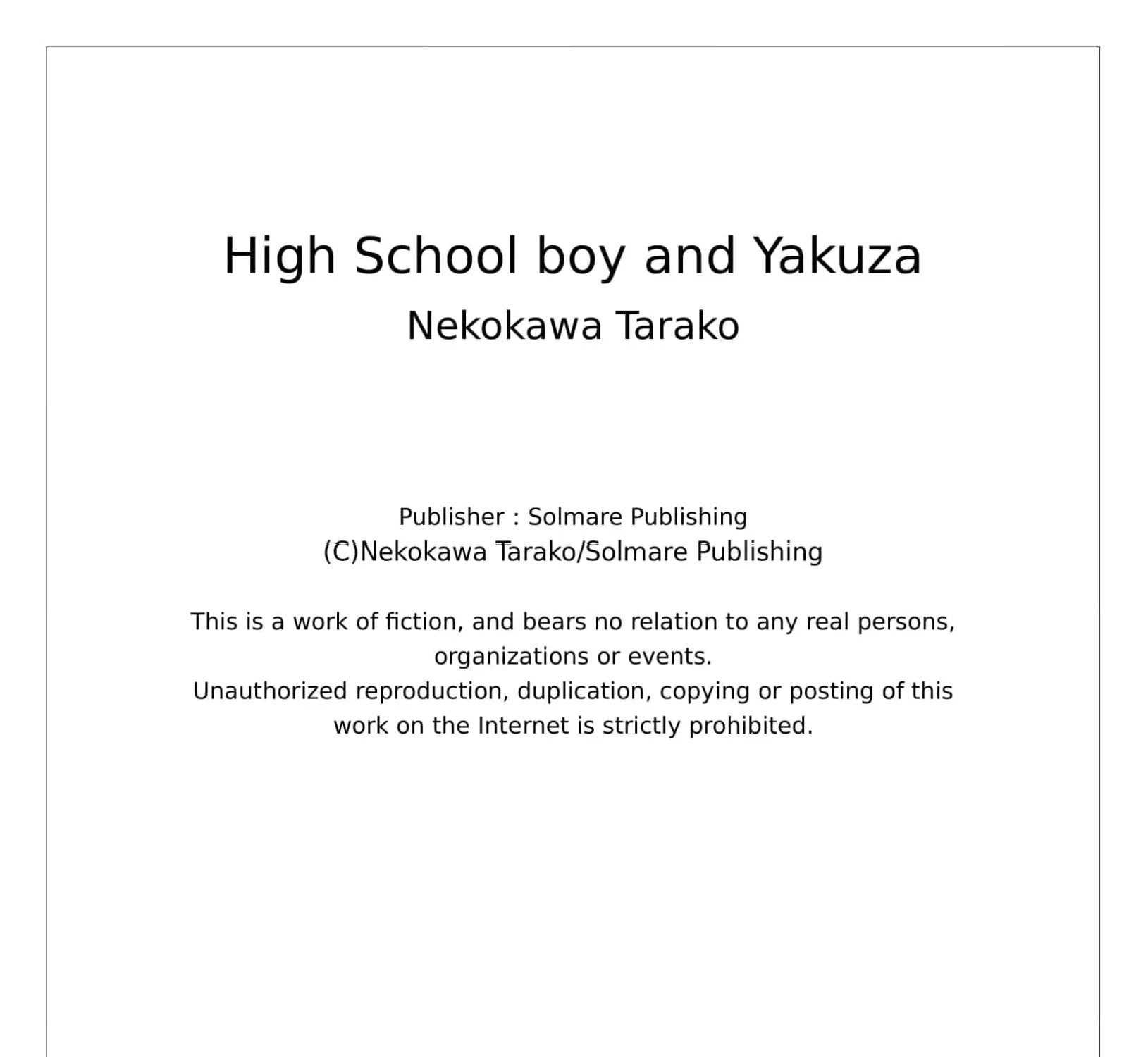 High School boy and Yakuza/Official Chapter 6 page 52 - 