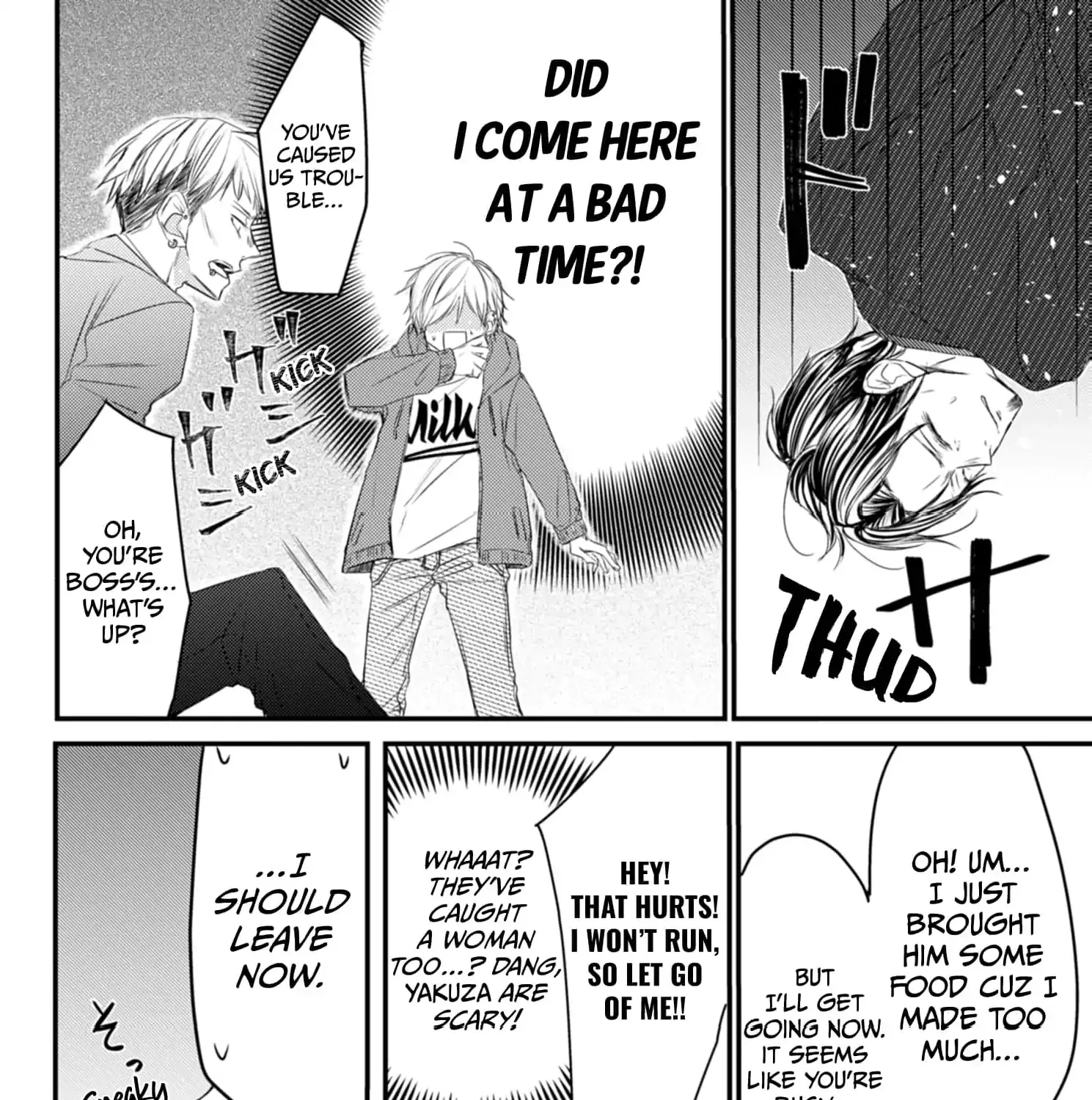 High School boy and Yakuza/Official Chapter 7 page 43 - 