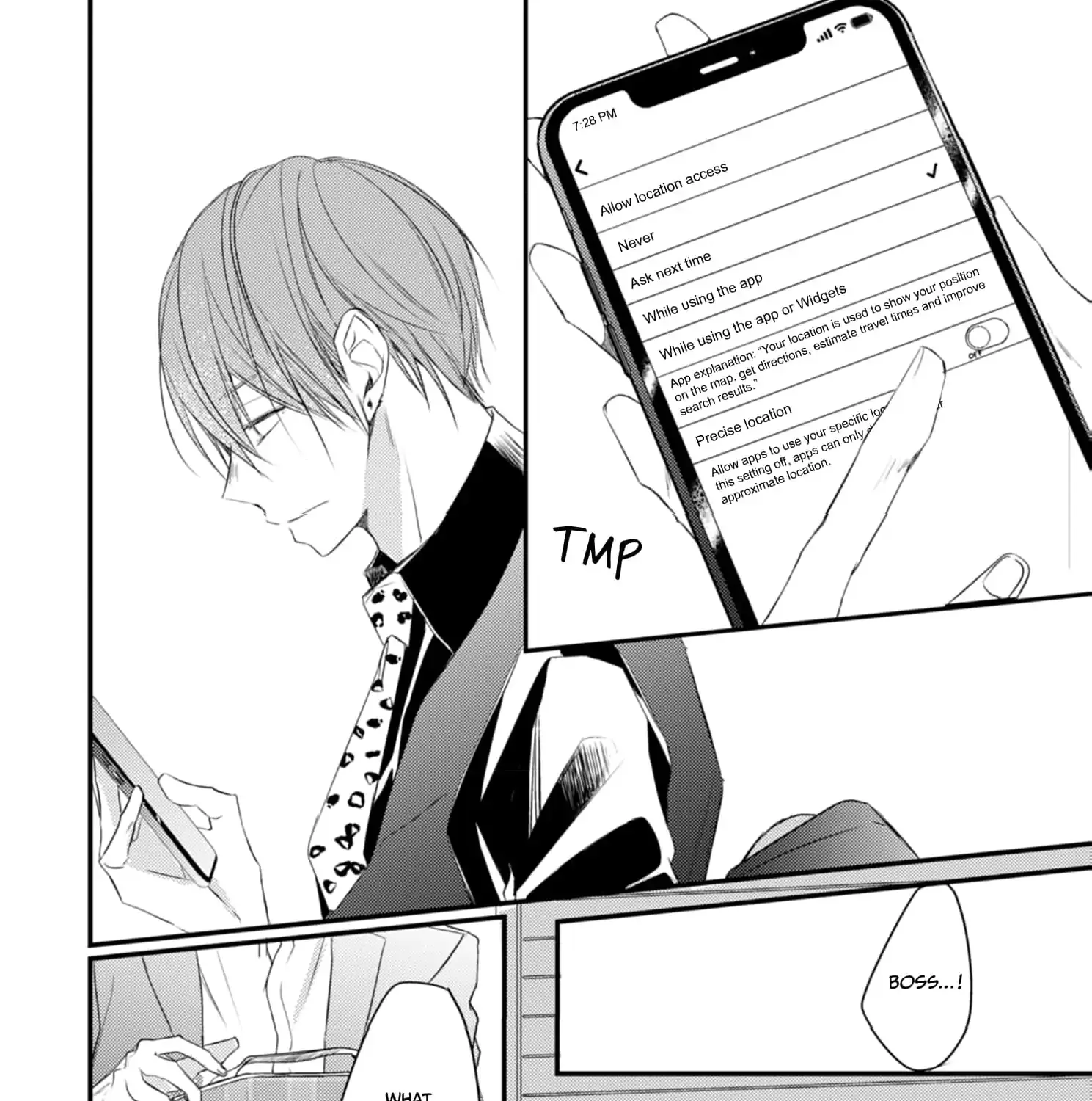 High School boy and Yakuza/Official Chapter 8 page 35 - 