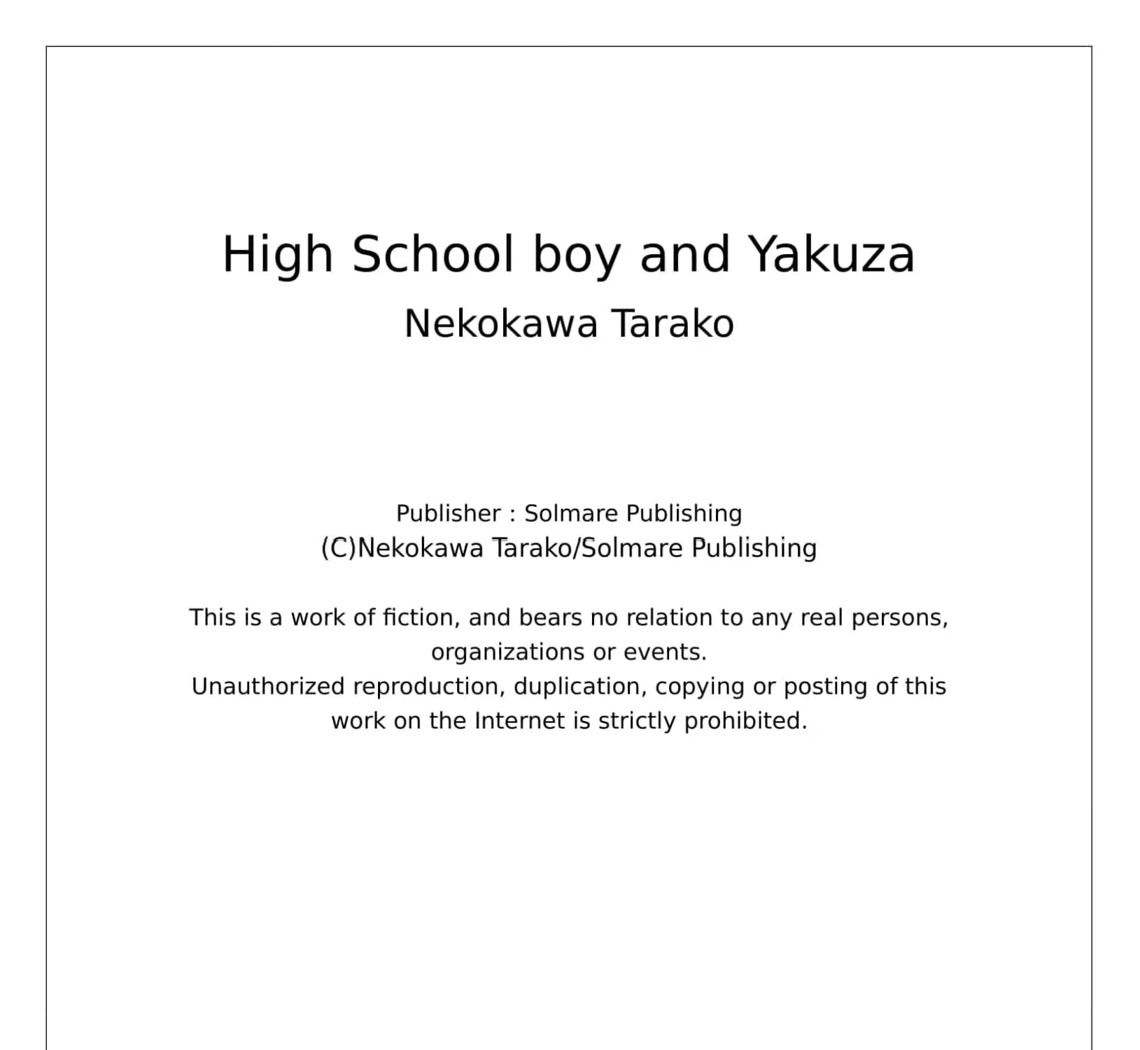High School boy and Yakuza/Official Chapter 8 page 53 - 
