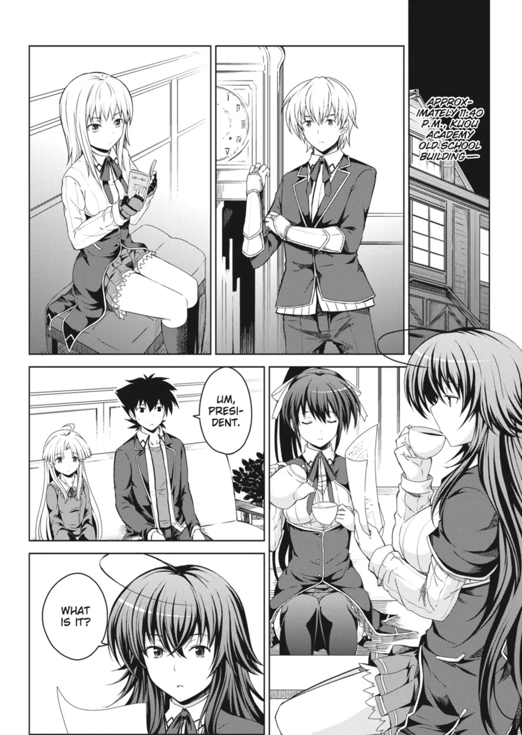 High School DxD Chapter 17 page 15 - 
