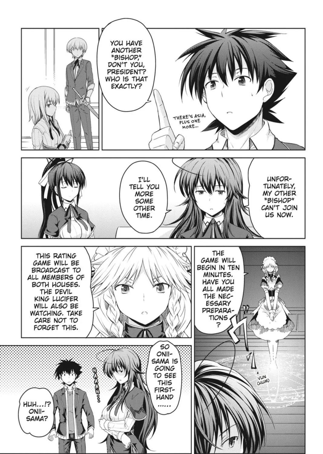 High School DxD Chapter 17 page 17 - 