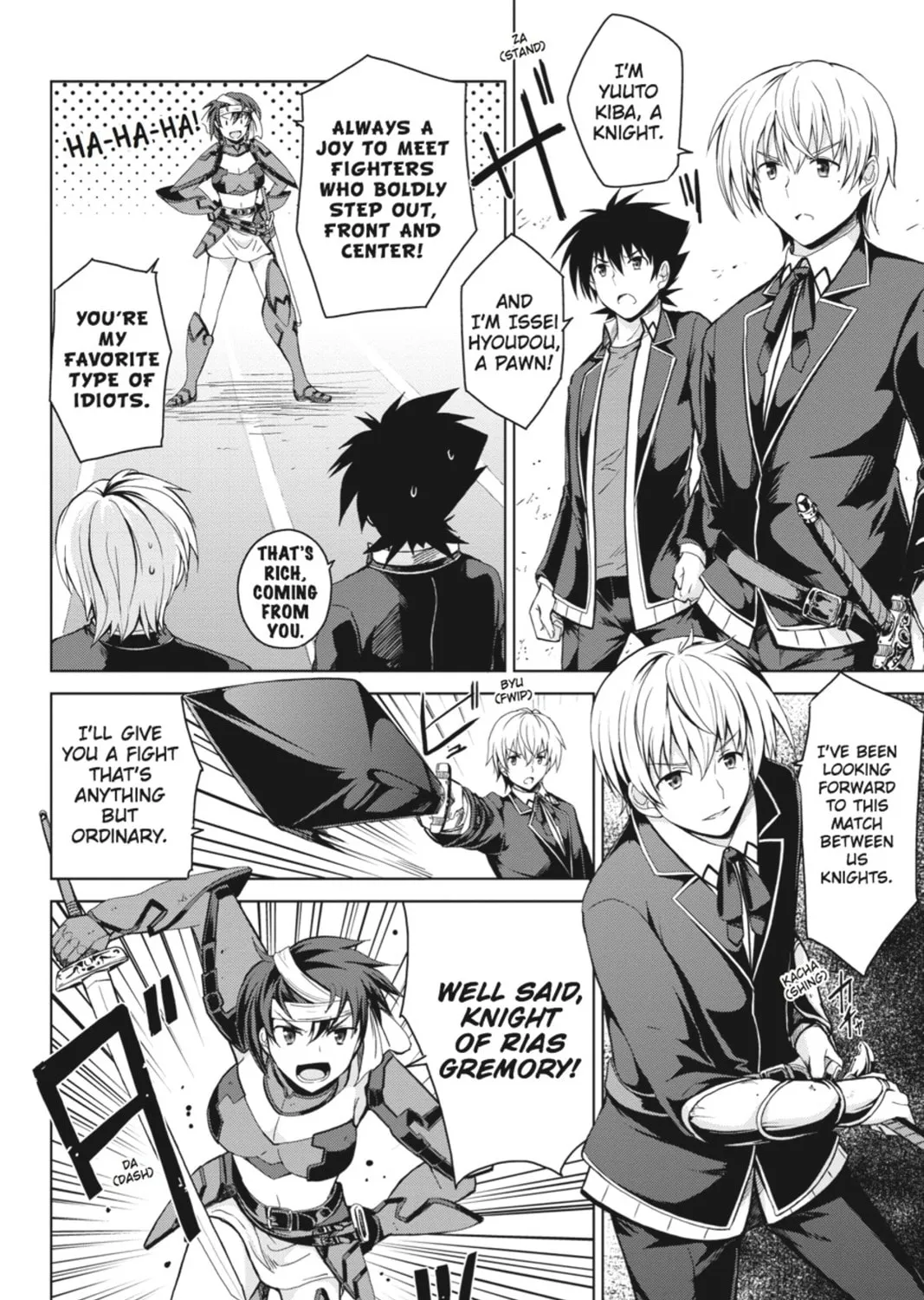 High School DxD Chapter 19 page 3 - 