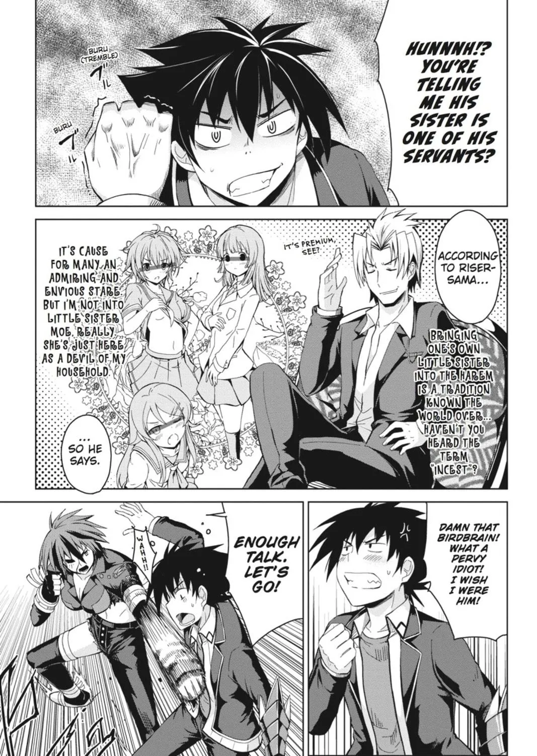 High School DxD Chapter 19 page 9 - 