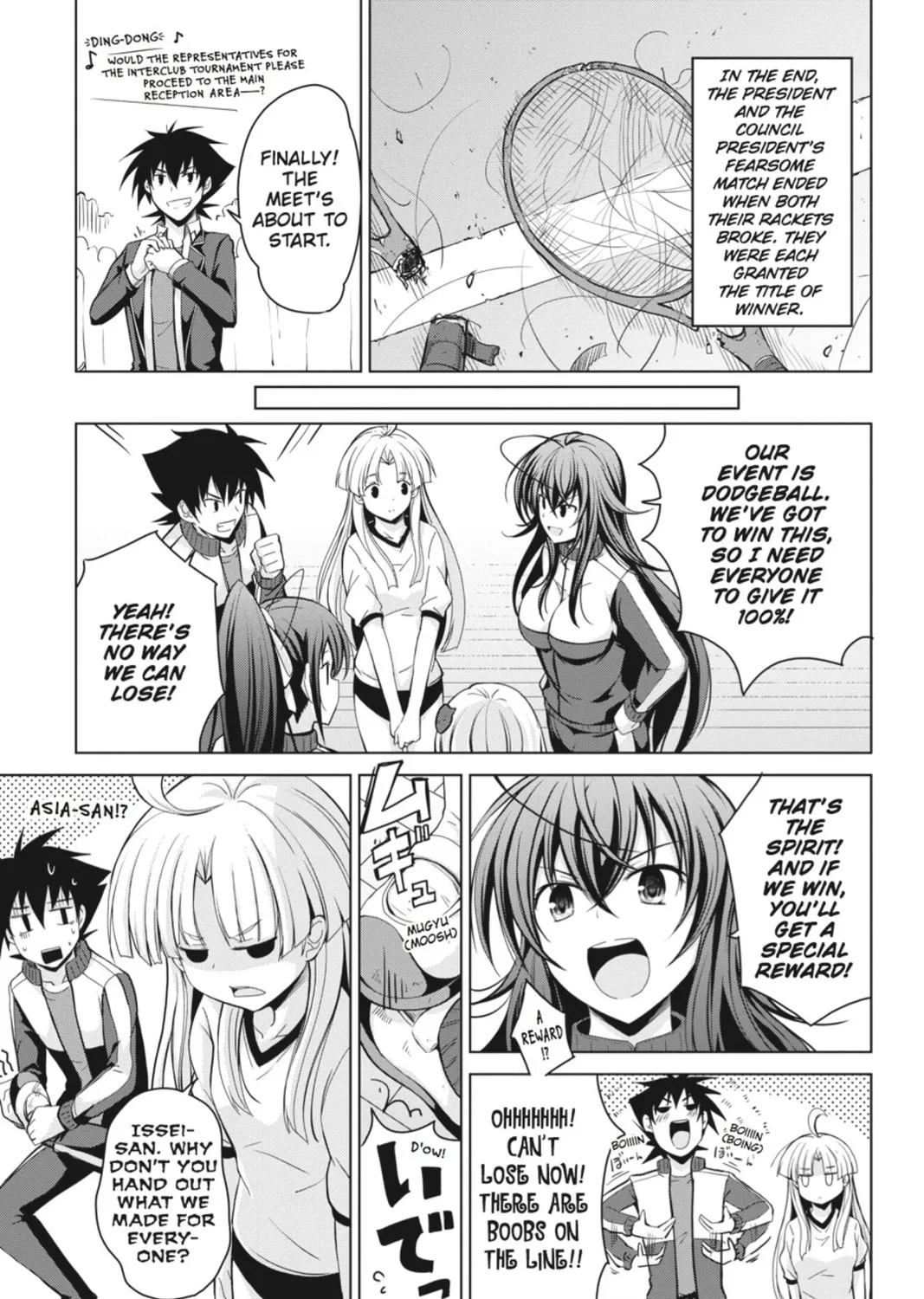 High School DxD Chapter 24 page 21 - 