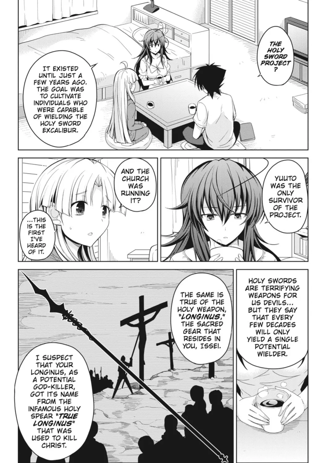 High School DxD Chapter 25 page 3 - 