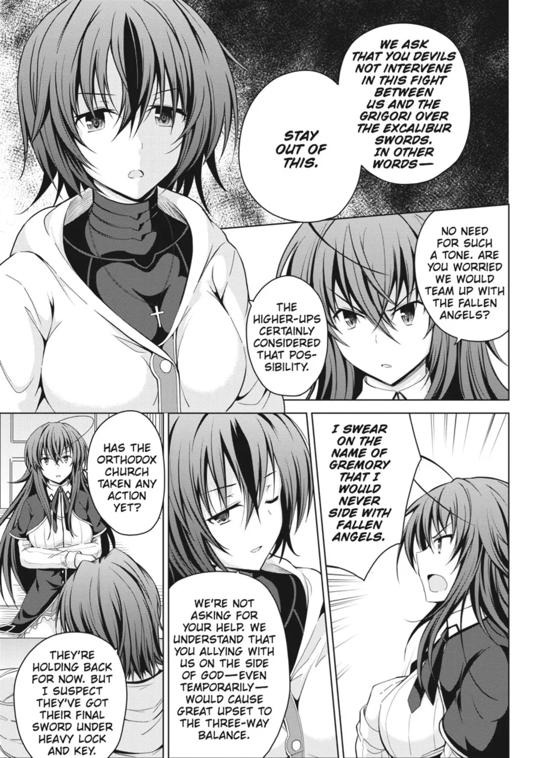High School DxD Chapter 26 page 33 - 