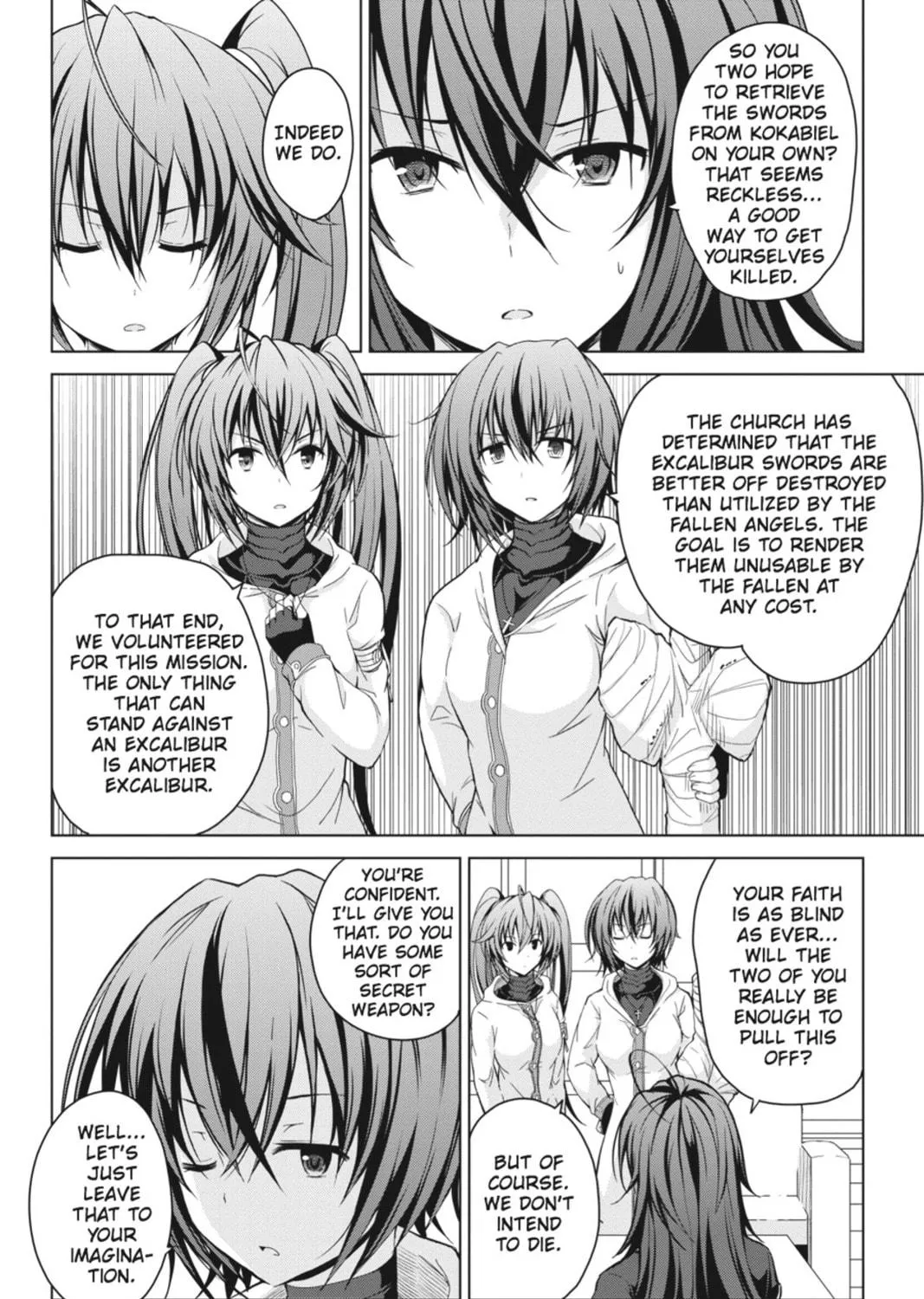 High School DxD Chapter 26 page 35 - 
