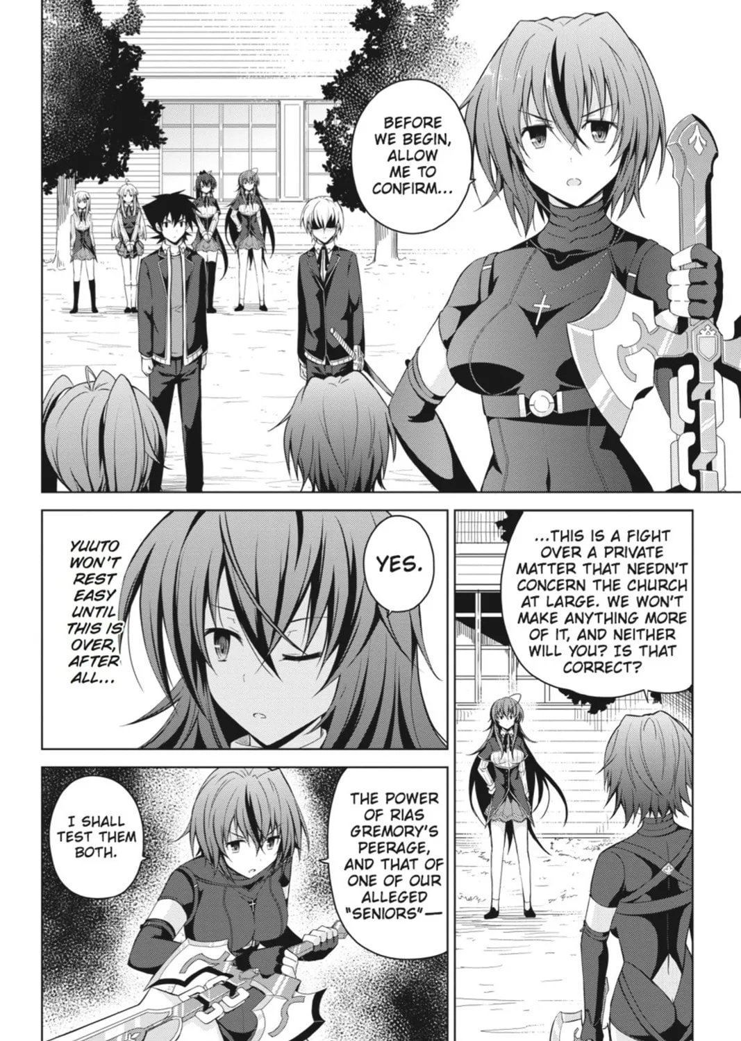 High School DxD Chapter 27 page 3 - 