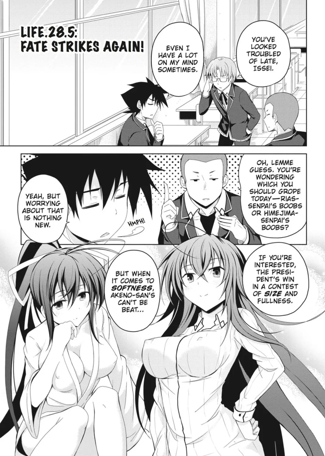 High School DxD Chapter 28.5 page 1 - 