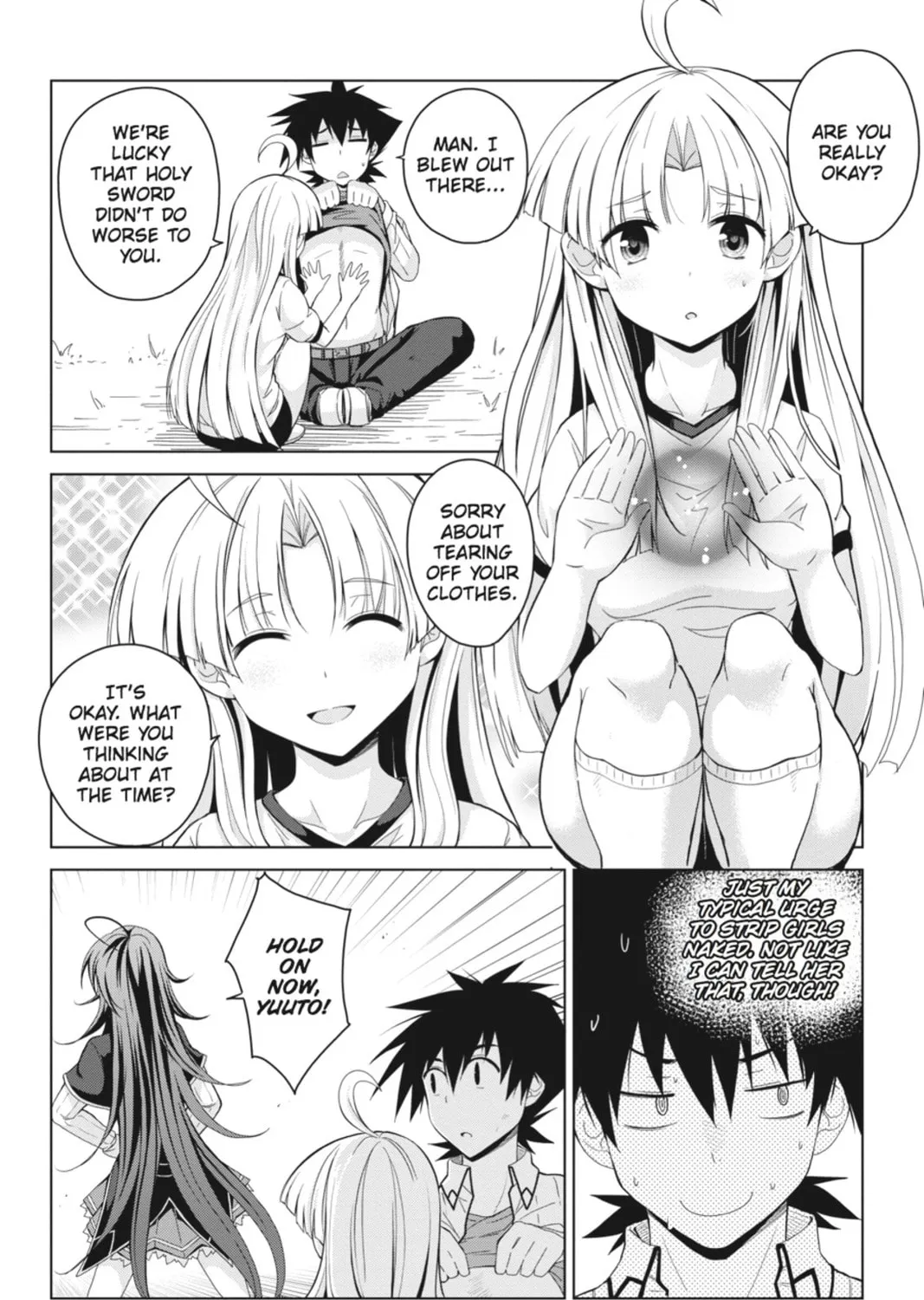 High School DxD Chapter 28 page 3 - 