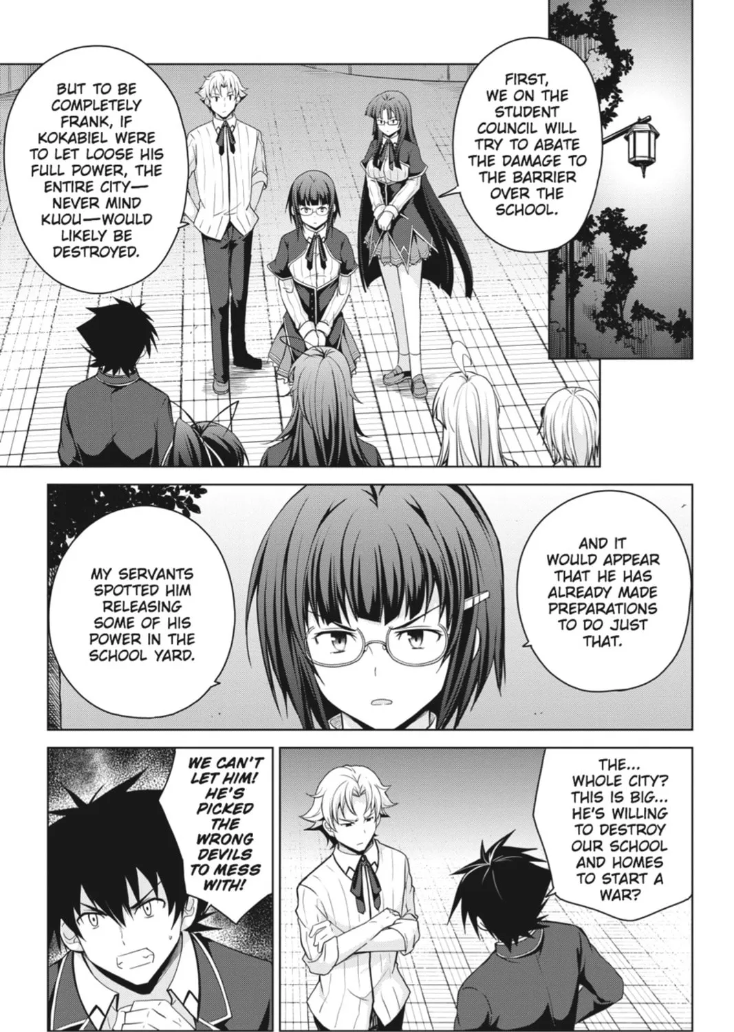 High School DxD Chapter 30 page 37 - 