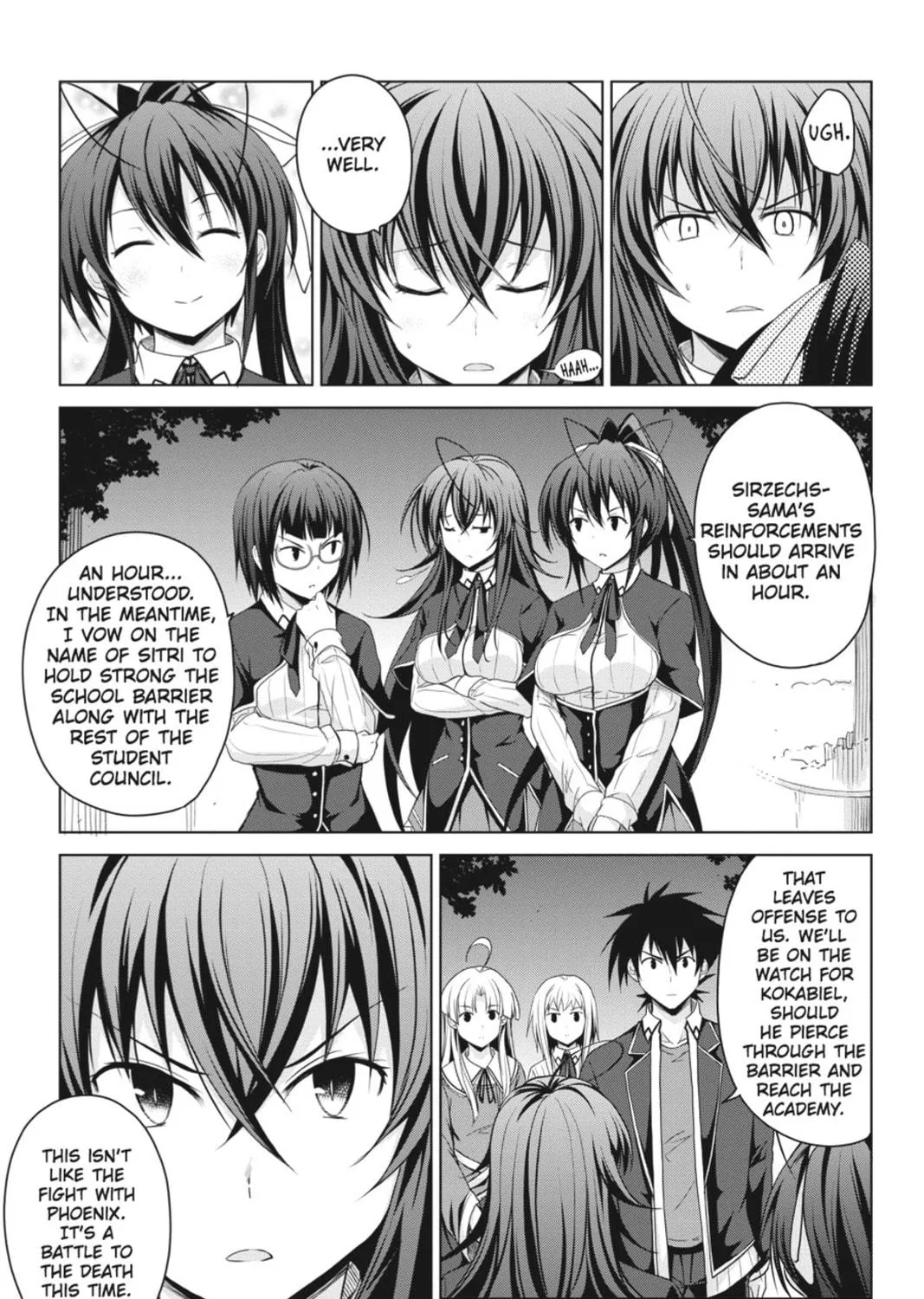 High School DxD Chapter 31 page 5 - 