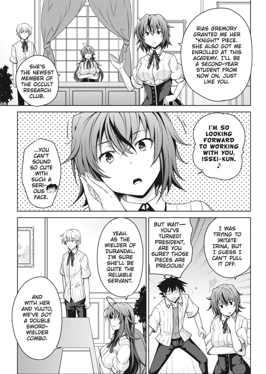 High School DxD Chapter 35 page 37 - 