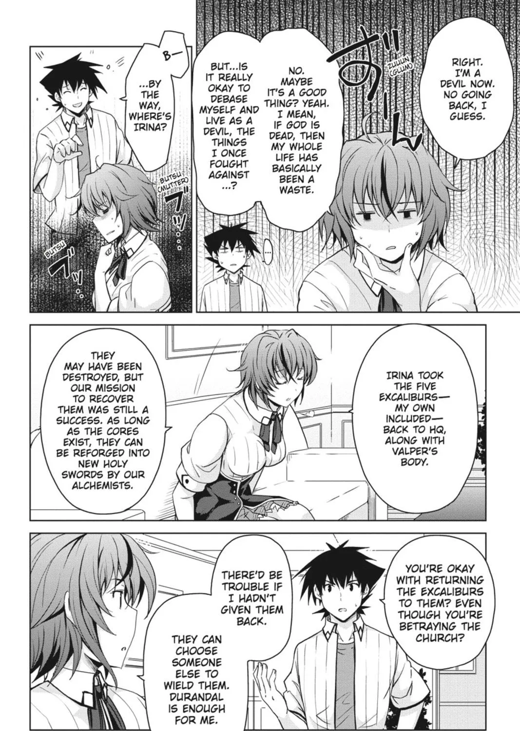 High School DxD Chapter 35 page 39 - 