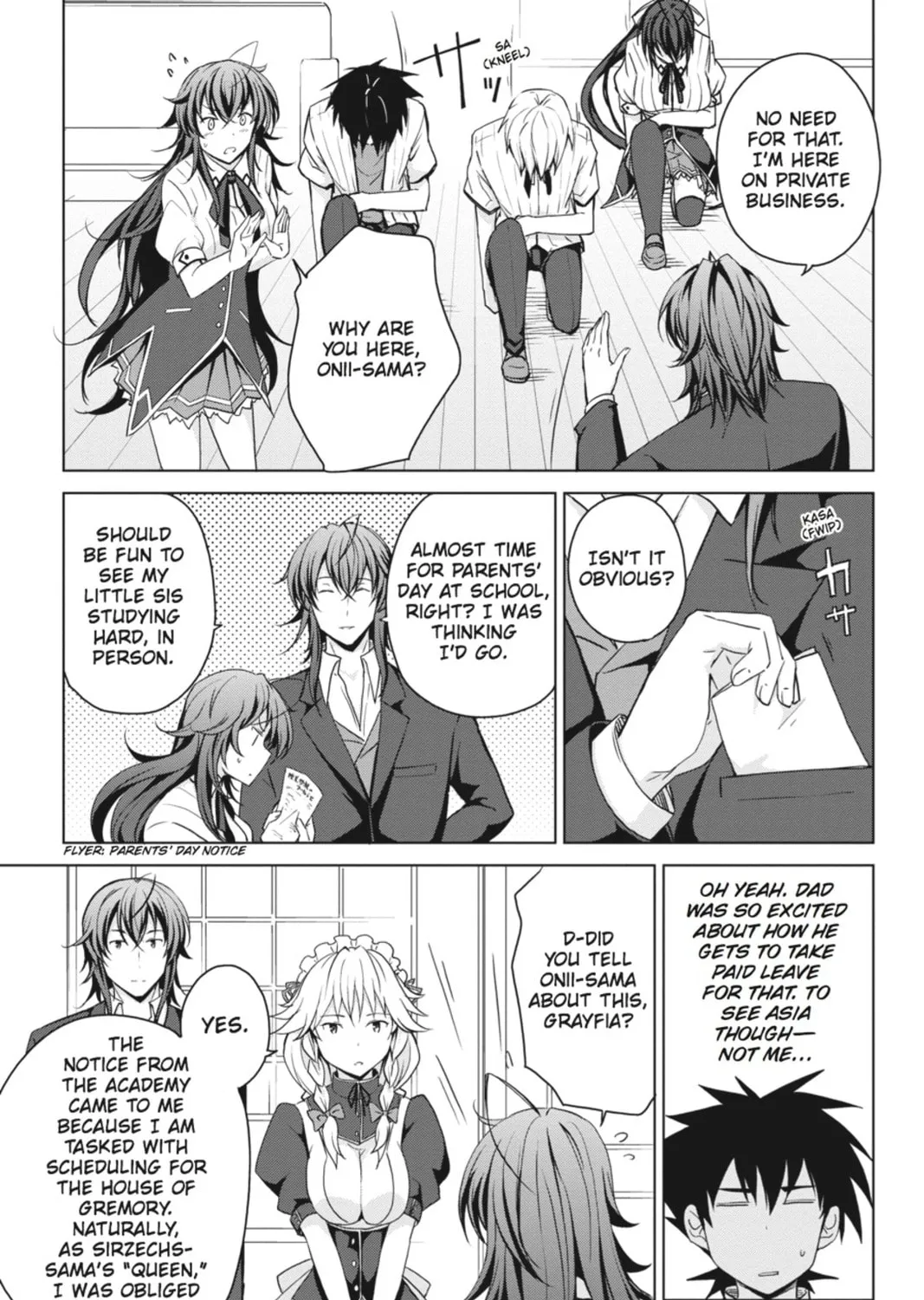 High School DxD Chapter 36 page 33 - 
