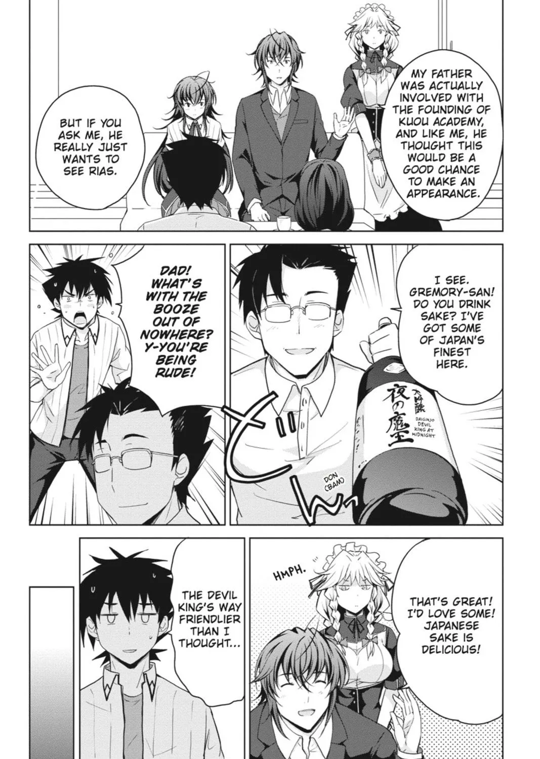 High School DxD Chapter 37 page 11 - 