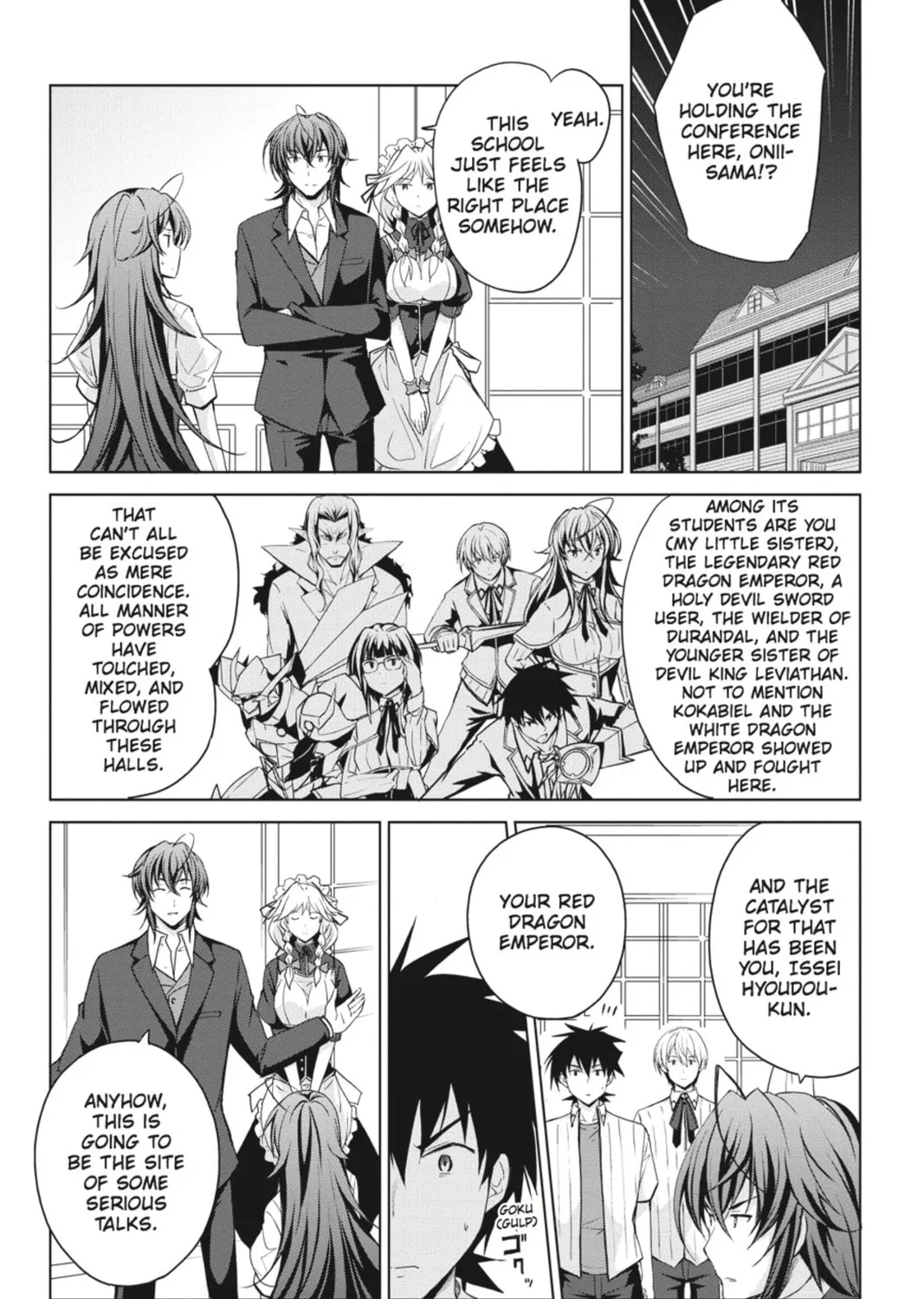 High School DxD Chapter 37 page 3 - 