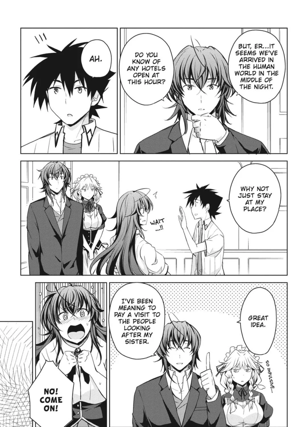 High School DxD Chapter 37 page 5 - 