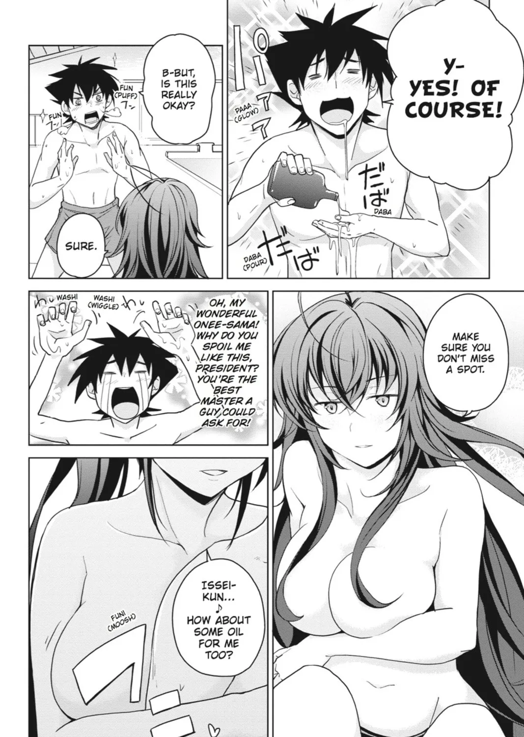 High School DxD Chapter 38 page 3 - 