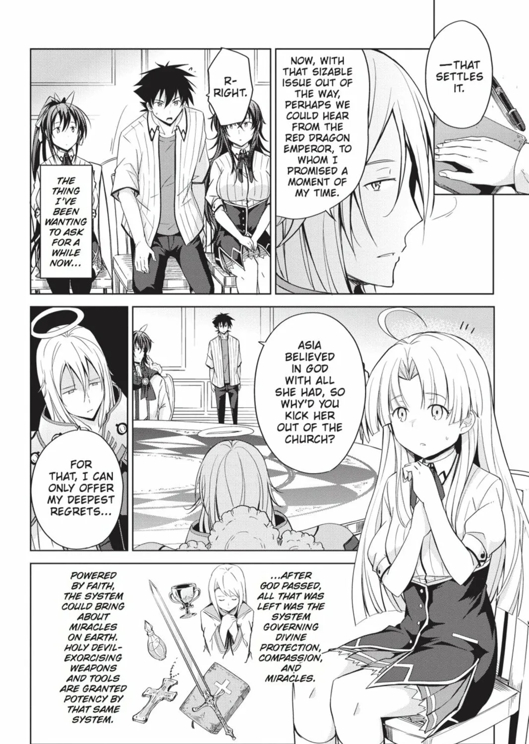 High School DxD Chapter 45 page 15 - 