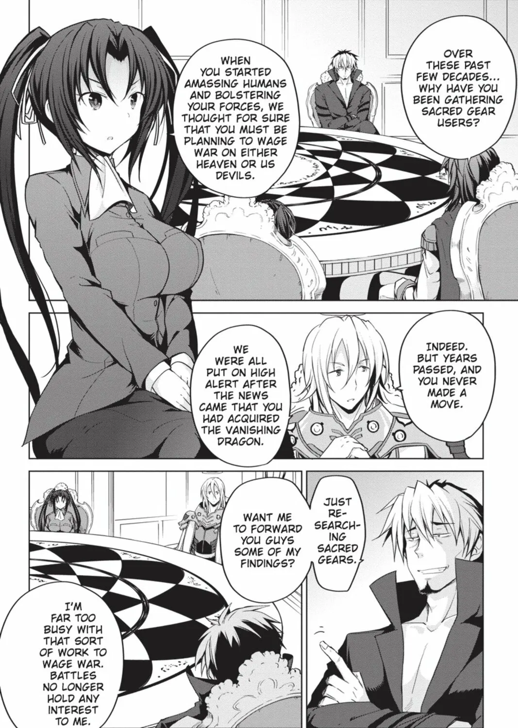 High School DxD Chapter 45 page 3 - 