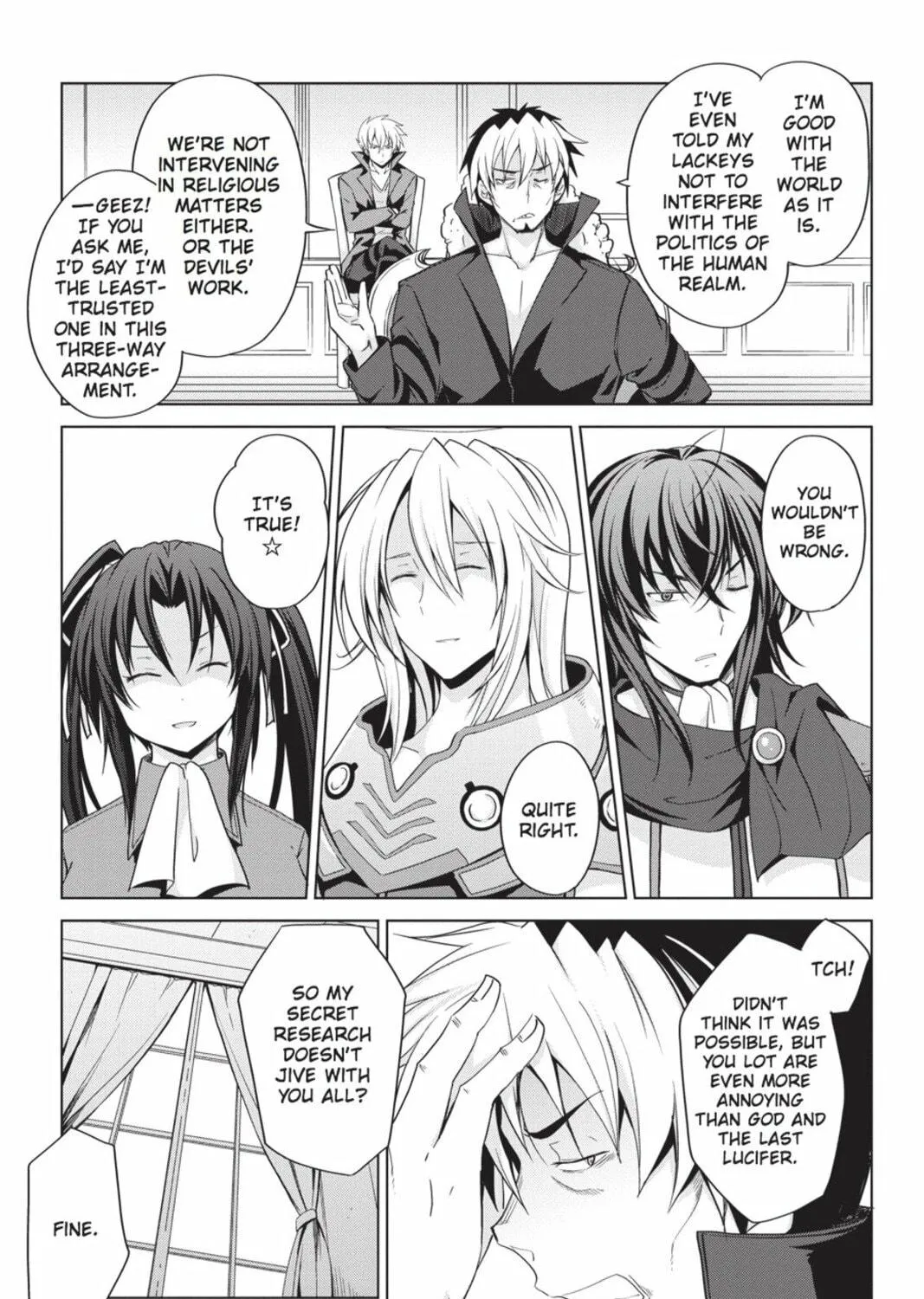 High School DxD Chapter 45 page 5 - 