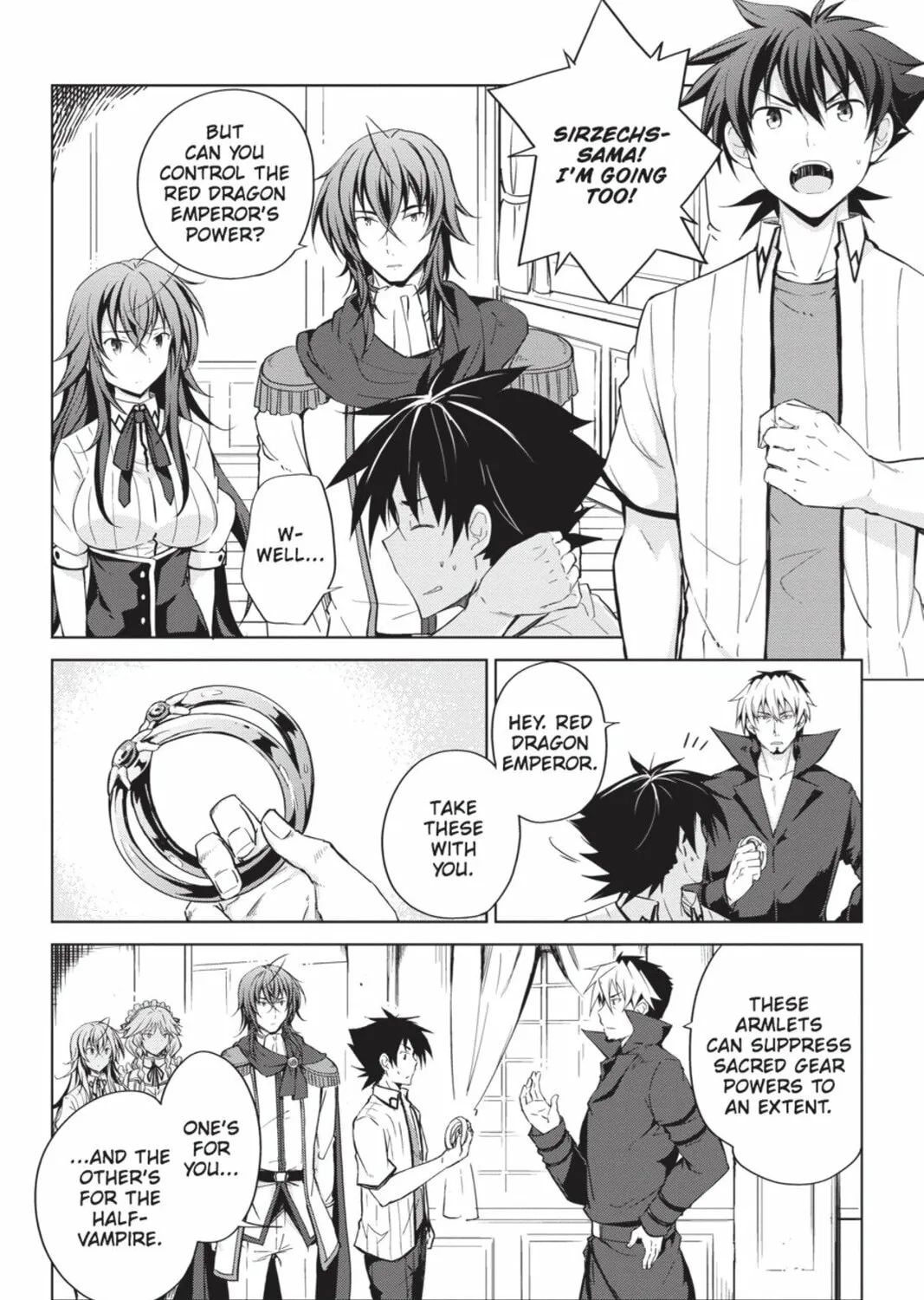 High School DxD Chapter 46 page 3 - 