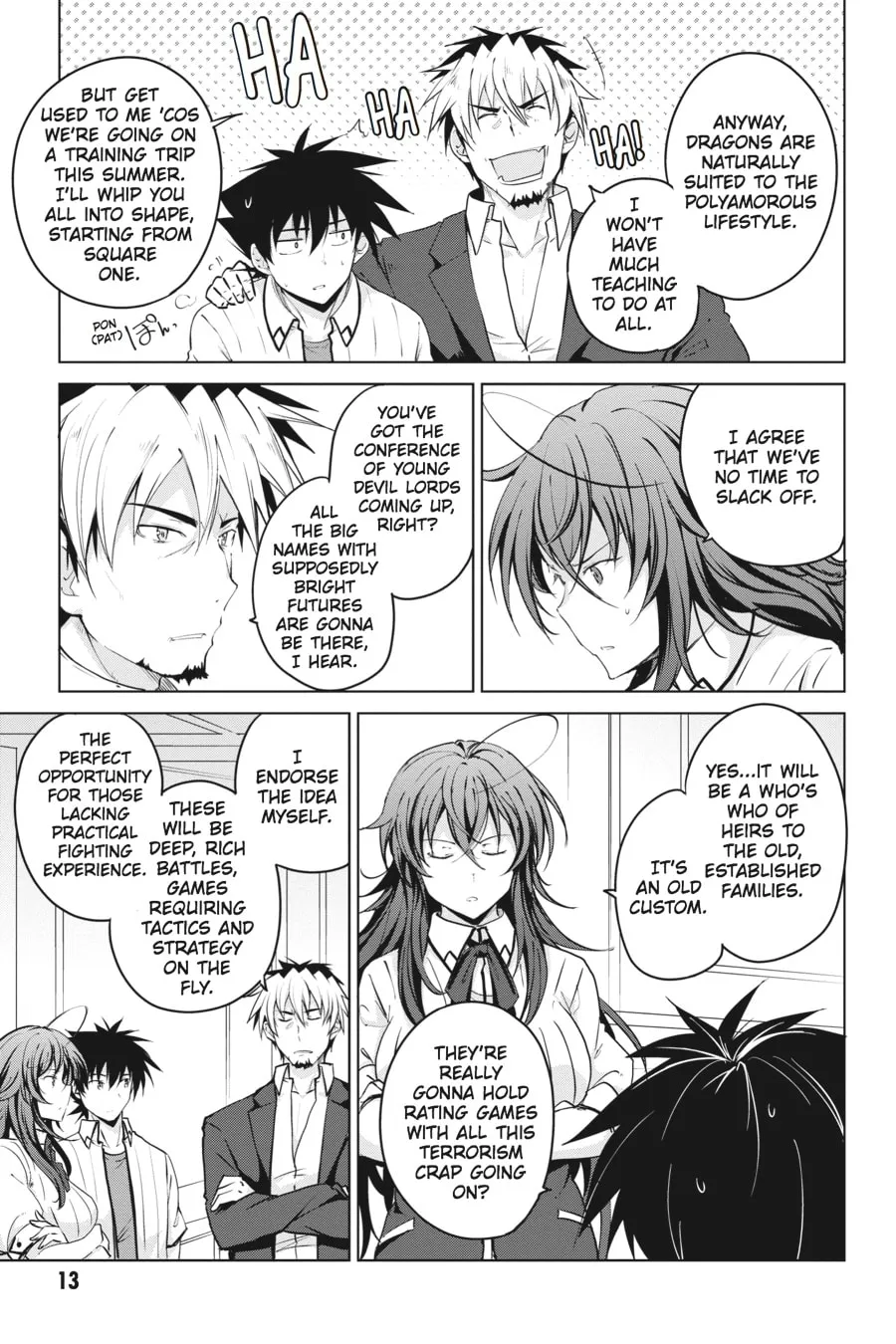 High School DxD Chapter 50 page 11 - 