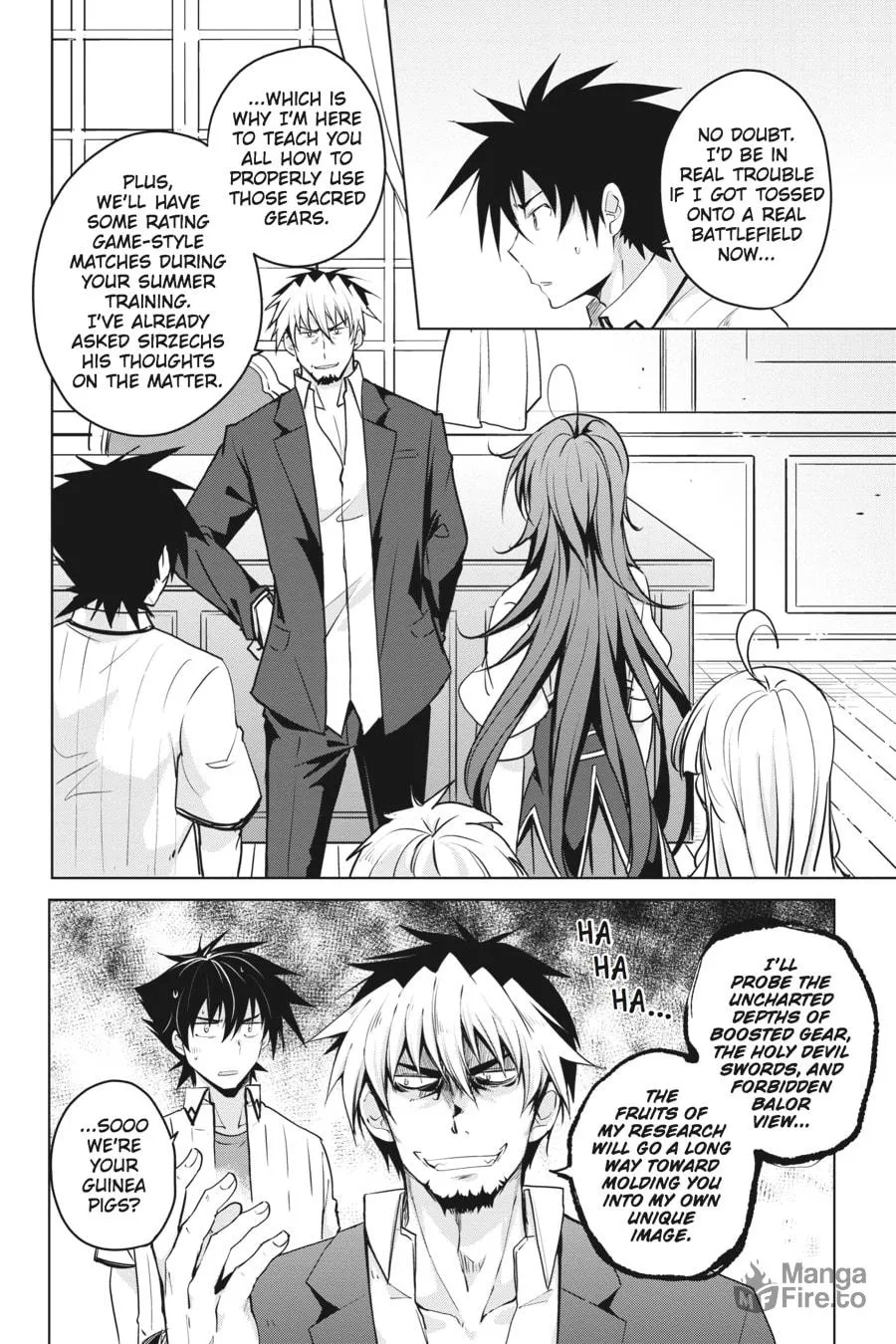 High School DxD Chapter 50 page 12 - 