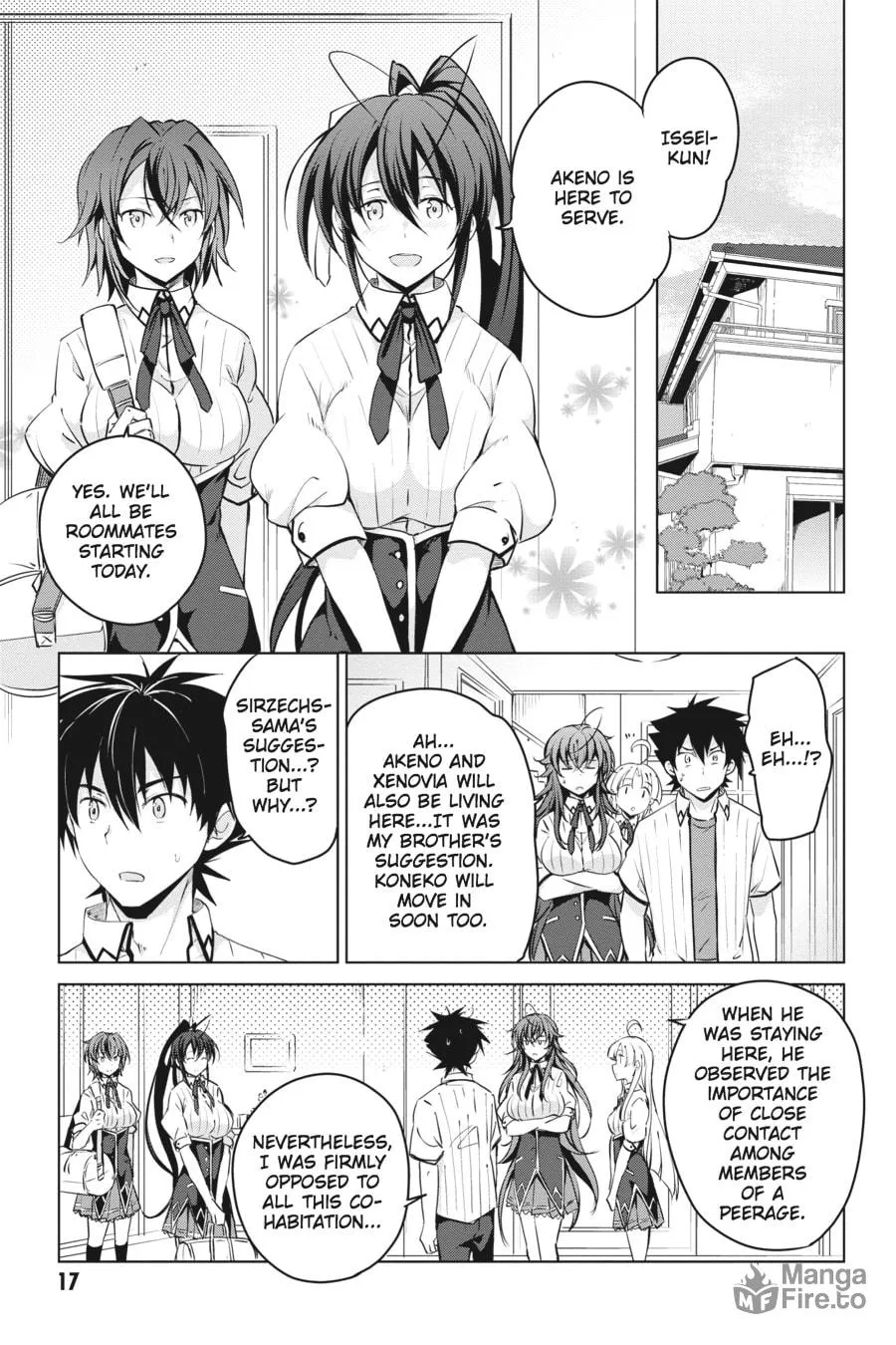 High School DxD Chapter 50 page 15 - 