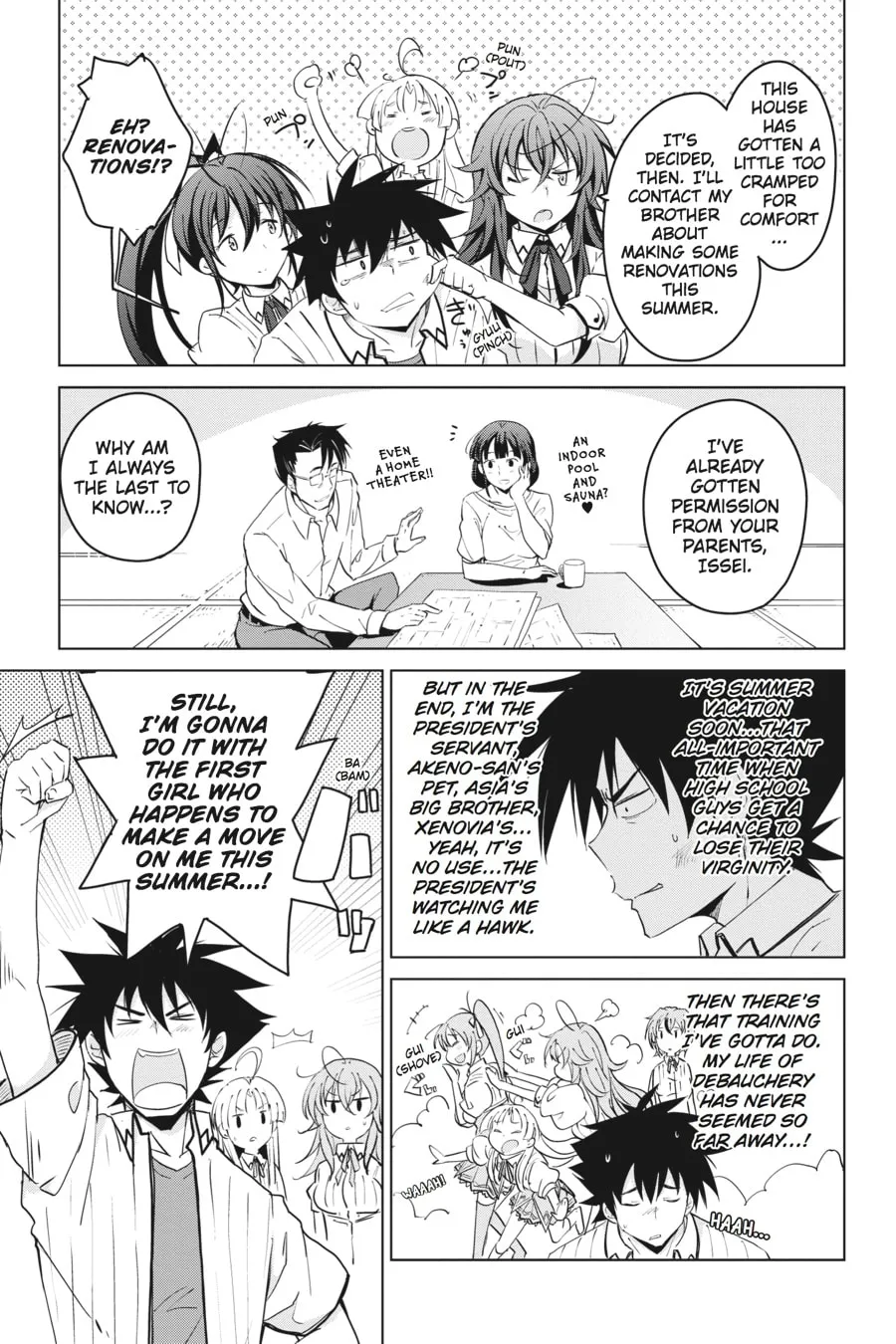 High School DxD Chapter 50 page 17 - 