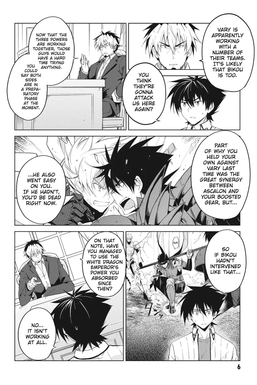 High School DxD Chapter 50 page 4 - 