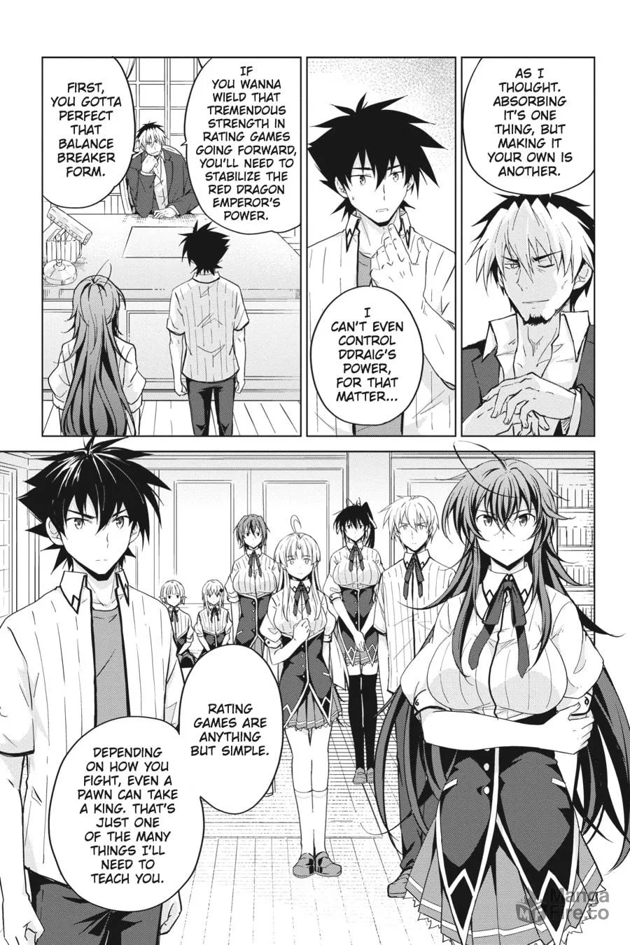 High School DxD Chapter 50 page 5 - 