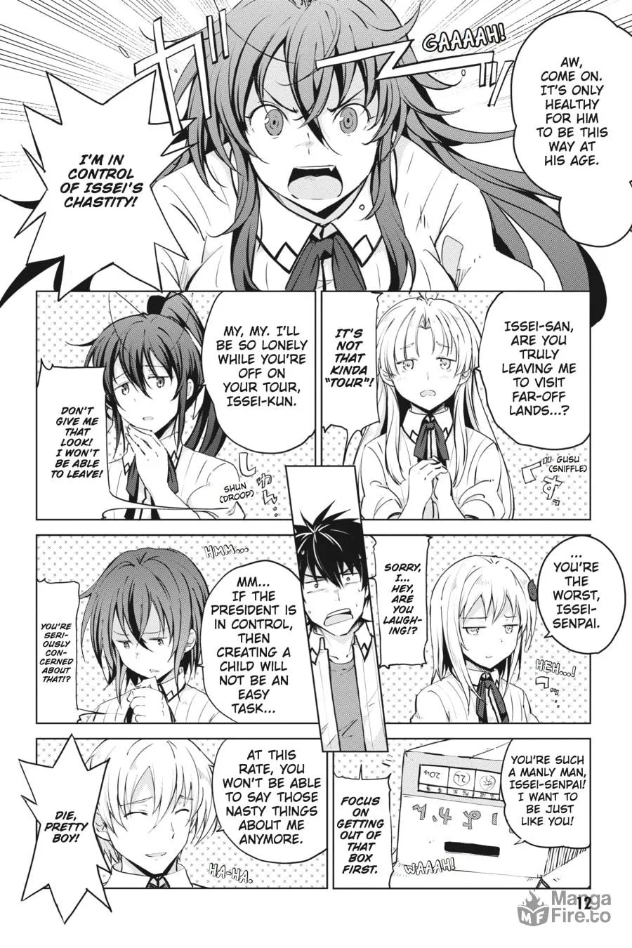 High School DxD Chapter 50 page 10 - 