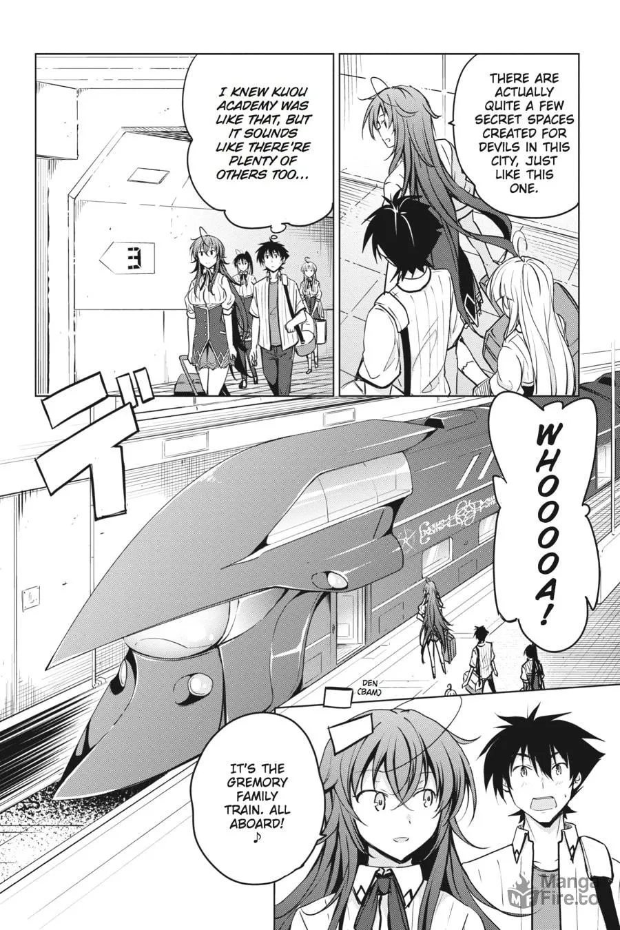 High School DxD Chapter 52 page 12 - 