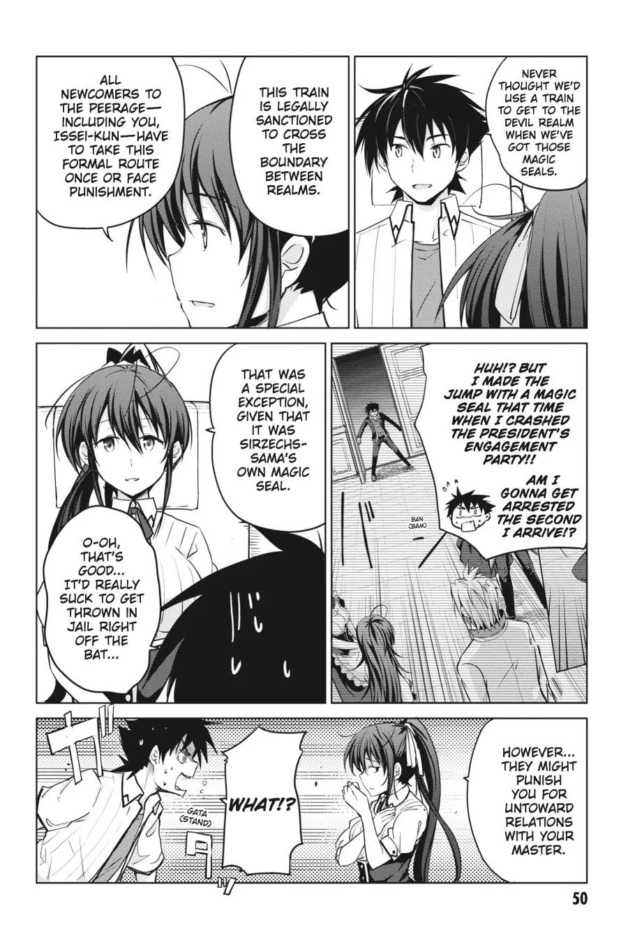 High School DxD Chapter 52 page 14 - 