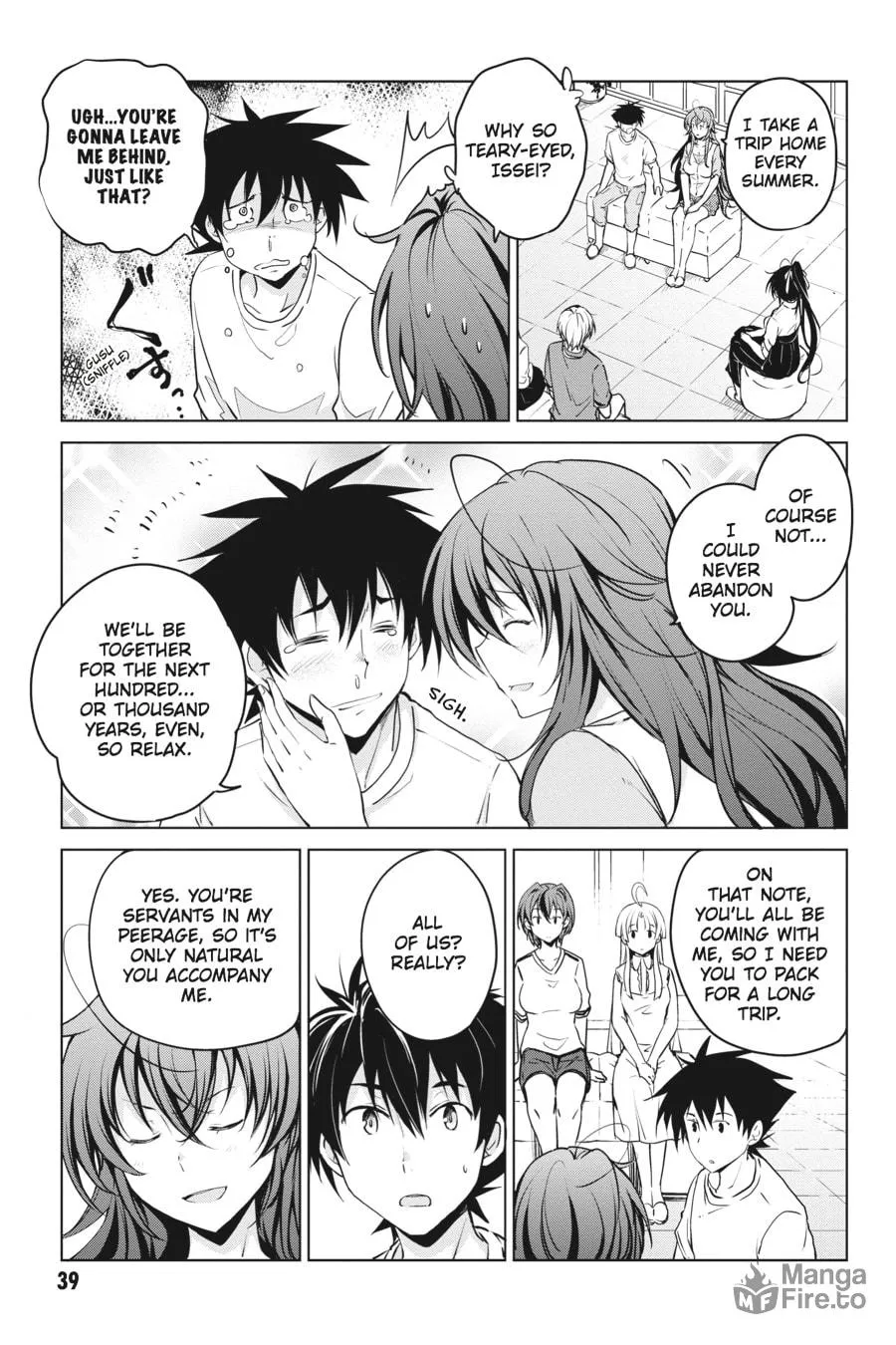 High School DxD Chapter 52 page 3 - 