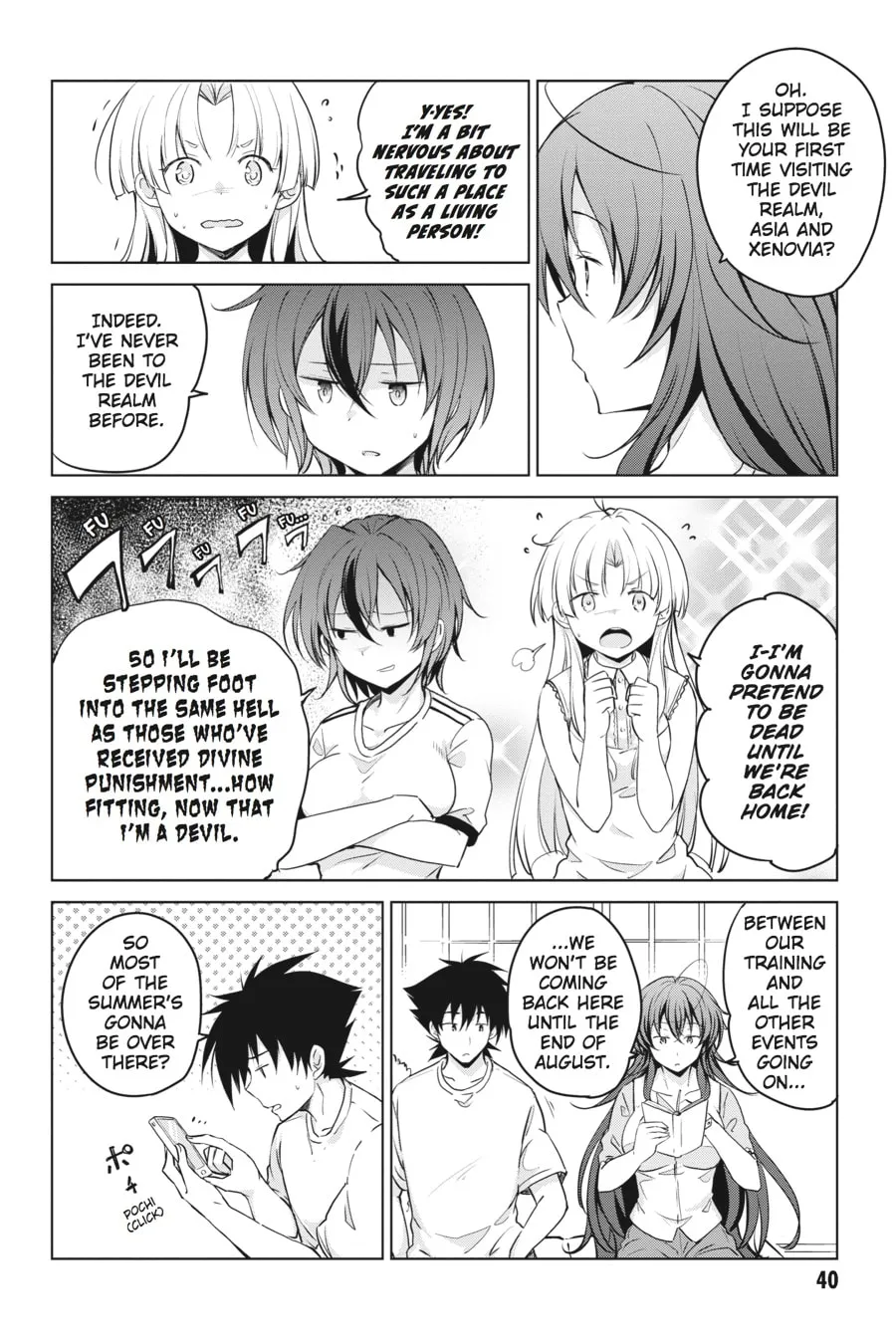 High School DxD Chapter 52 page 4 - 
