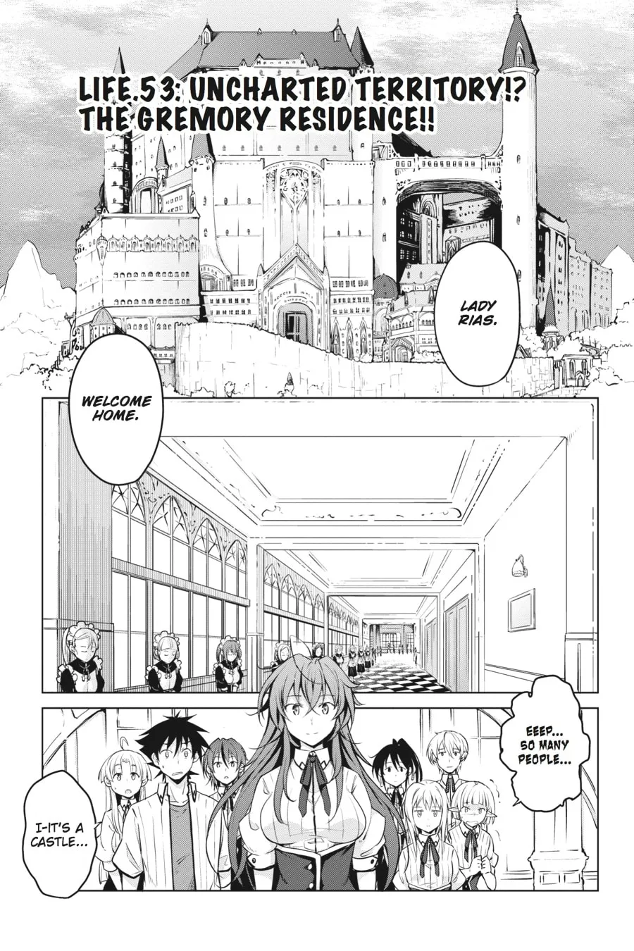 High School DxD Chapter 53 page 1 - 