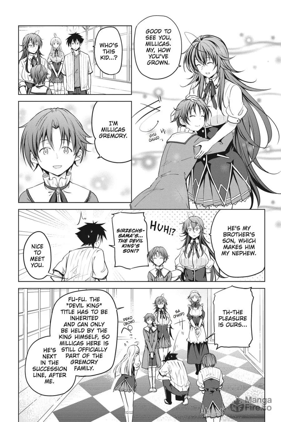 High School DxD Chapter 53 page 3 - 