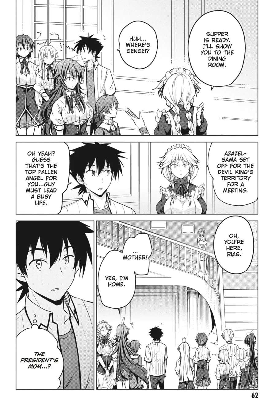 High School DxD Chapter 53 page 4 - 